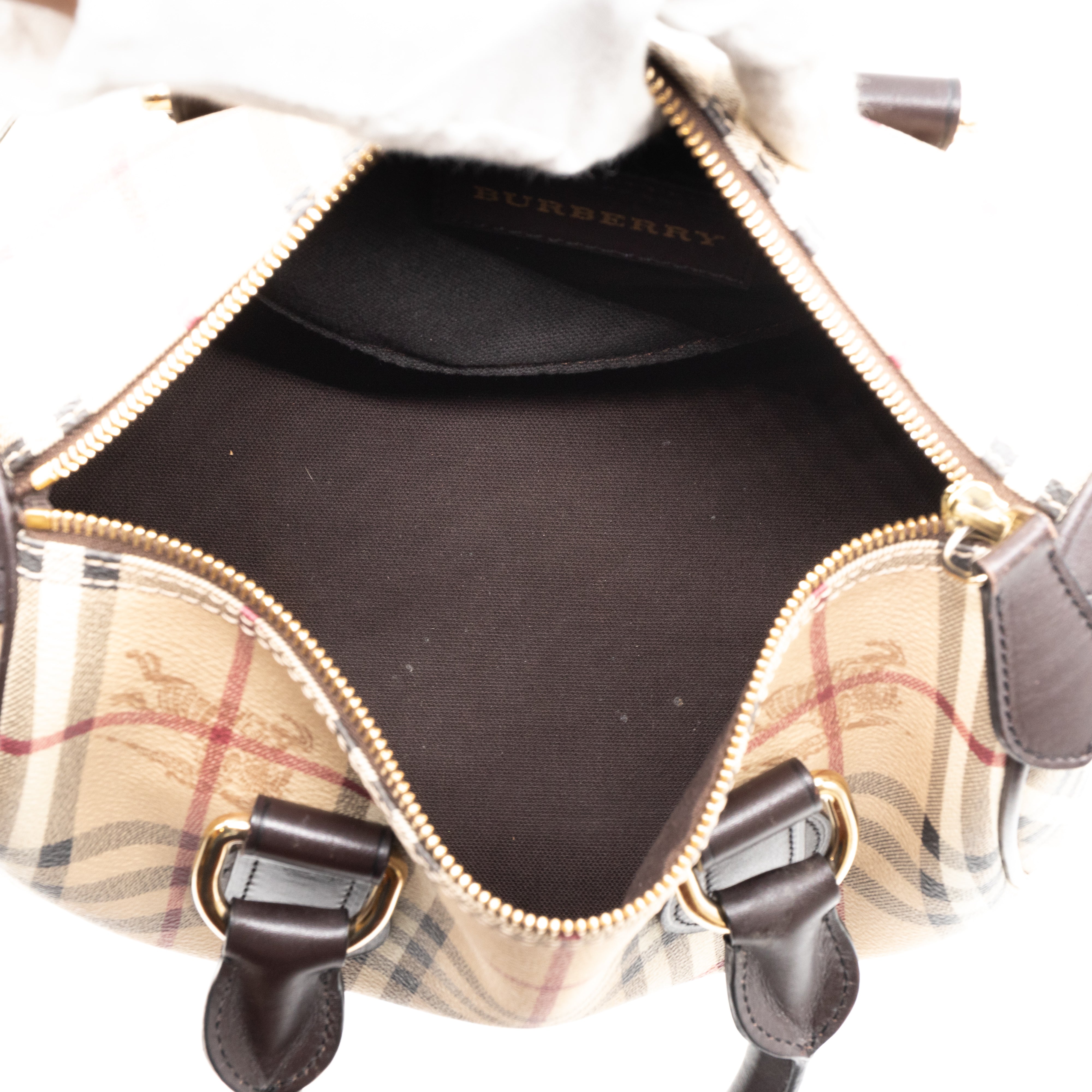 Small Chester Bowling Bag Haymarket Check