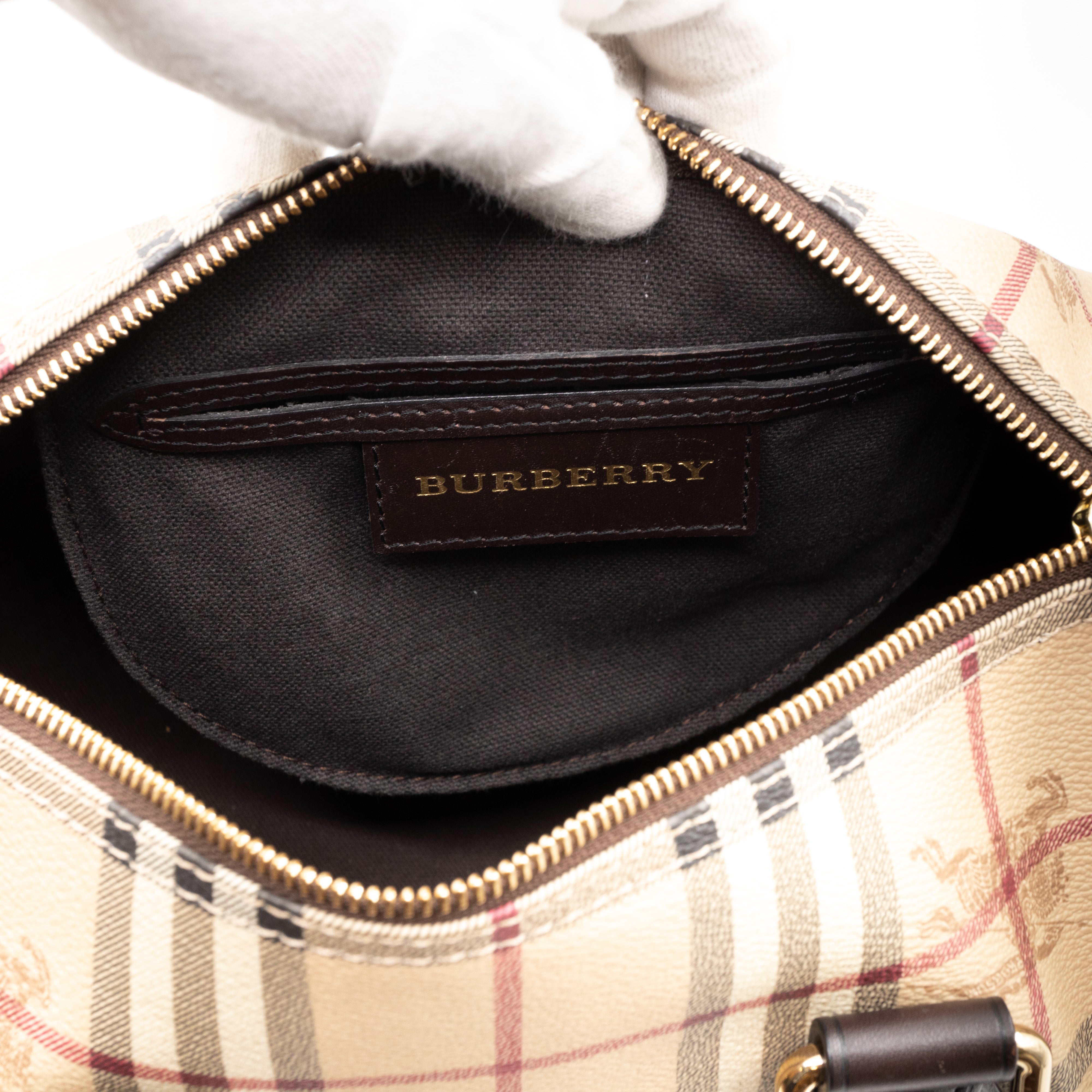 Small Chester Bowling Bag Haymarket Check
