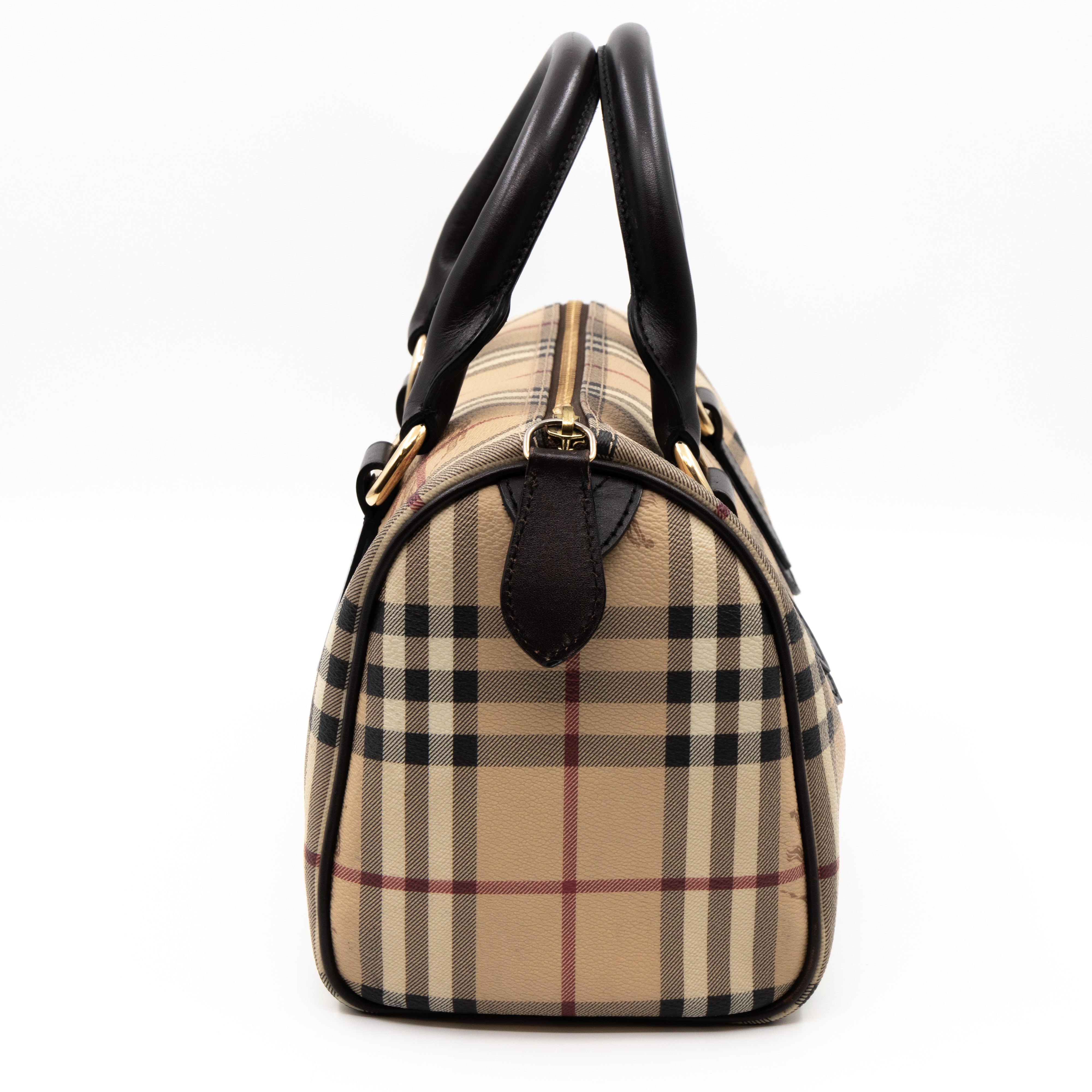 Small Chester Bowling Bag Haymarket Check