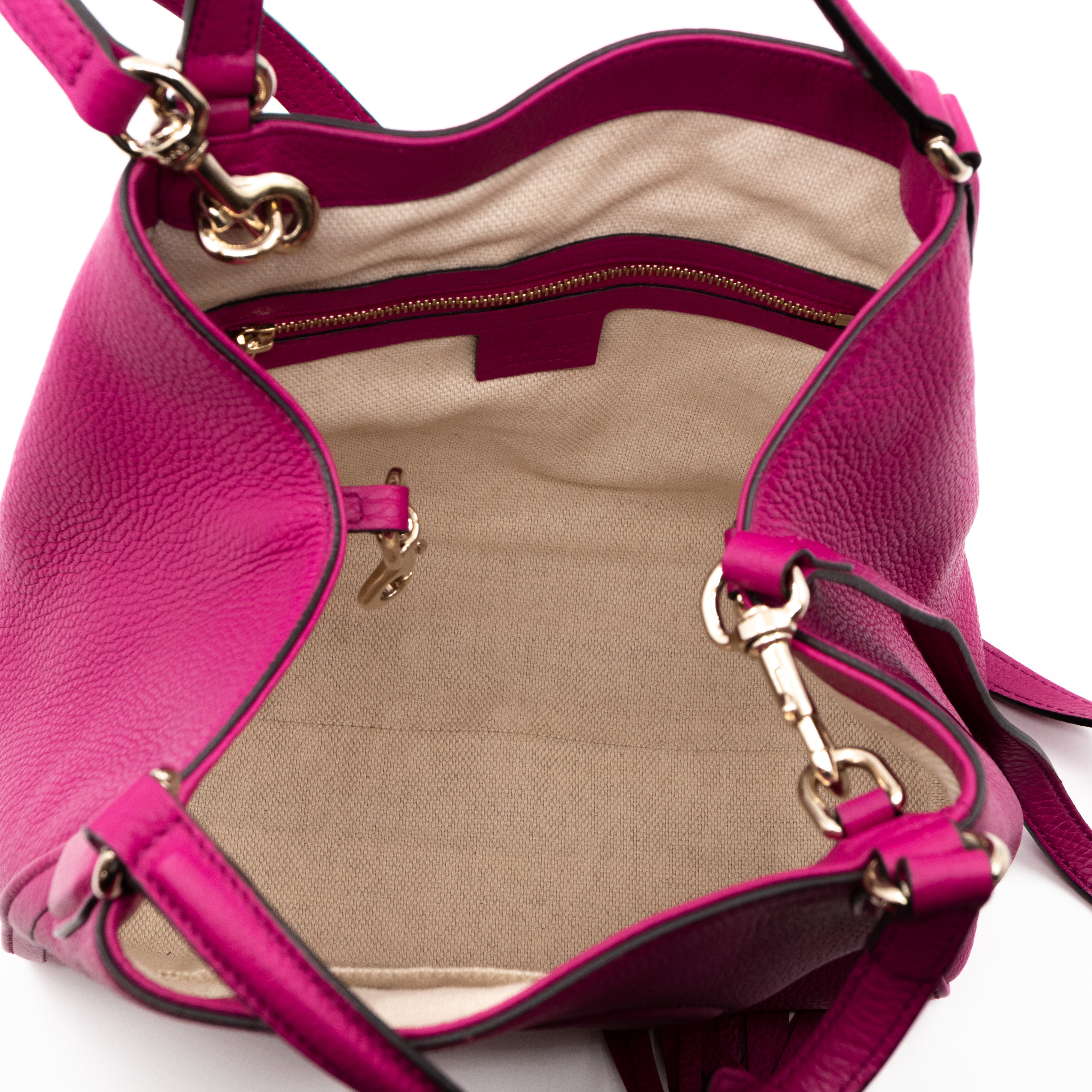 Soho Two Way Tote Rose Leather