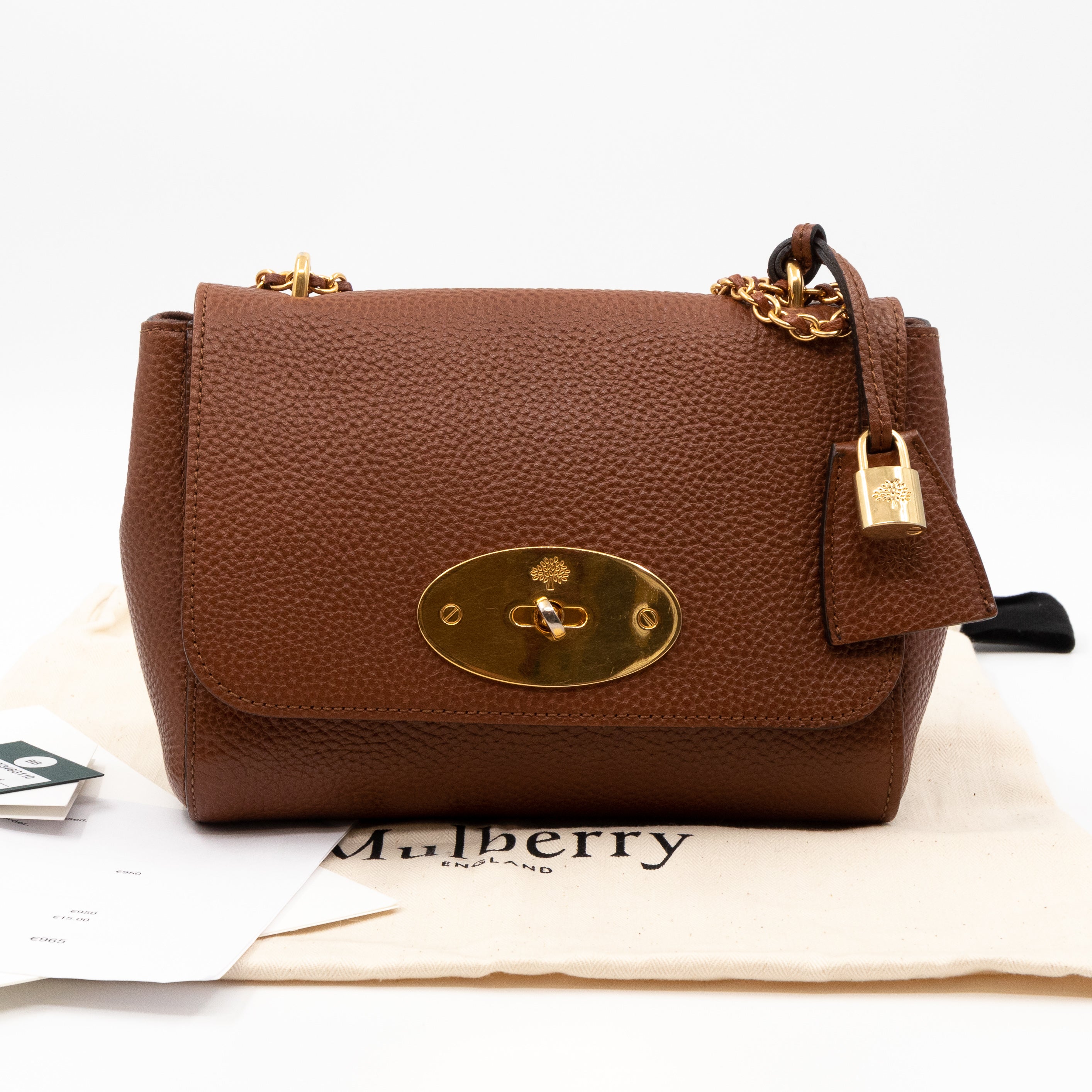 Lily Small Oak Leather