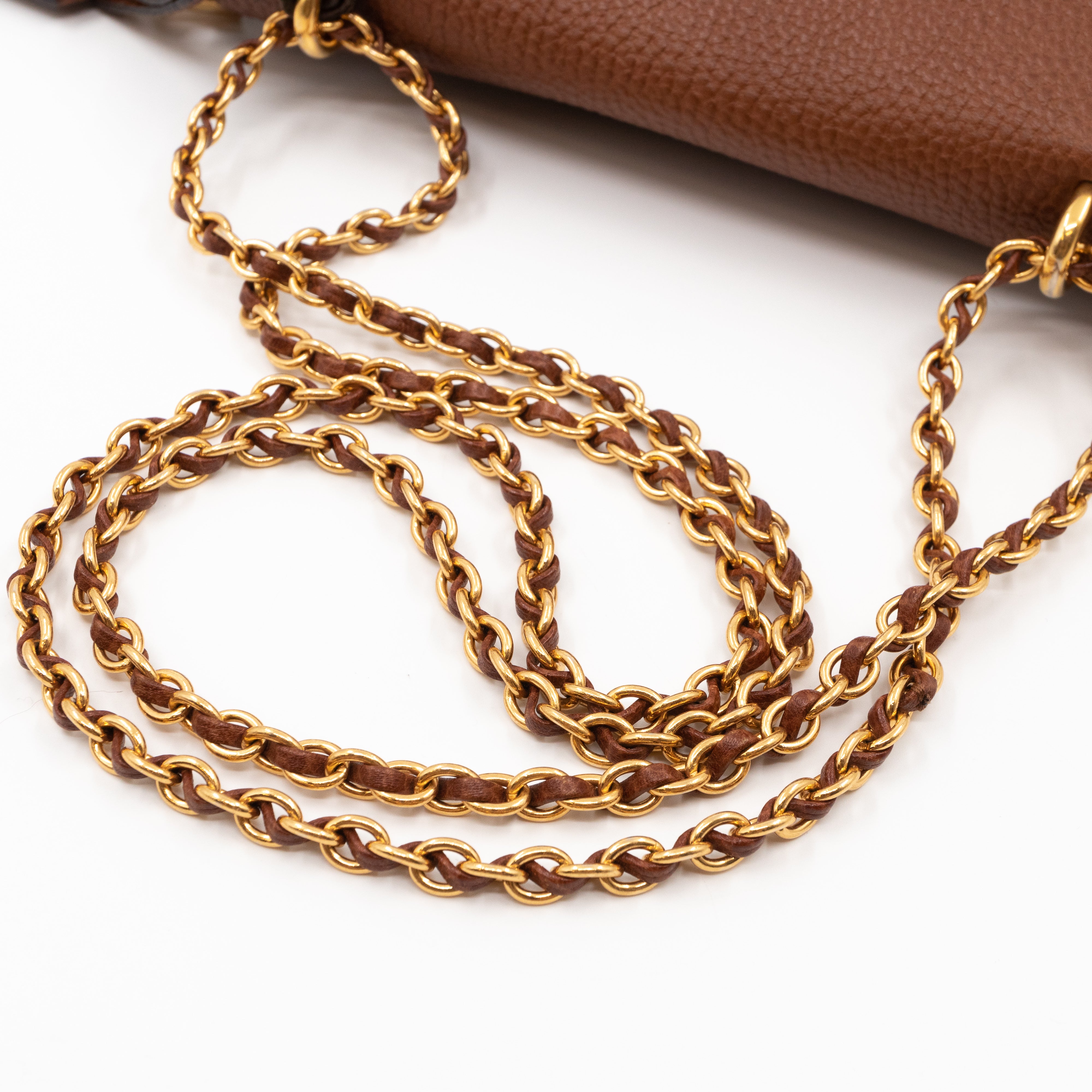 Lily Small Oak Leather