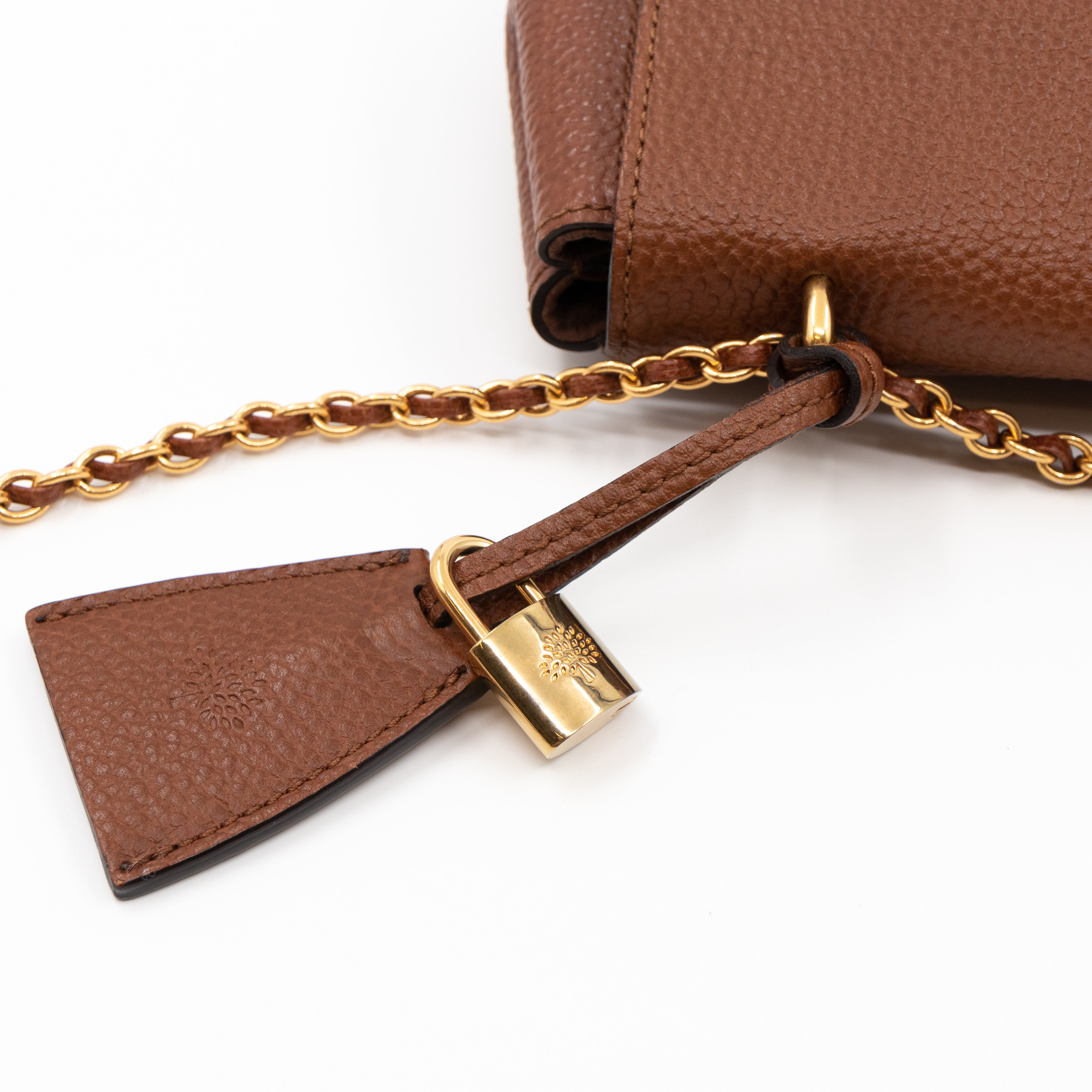 Lily Small Oak Leather