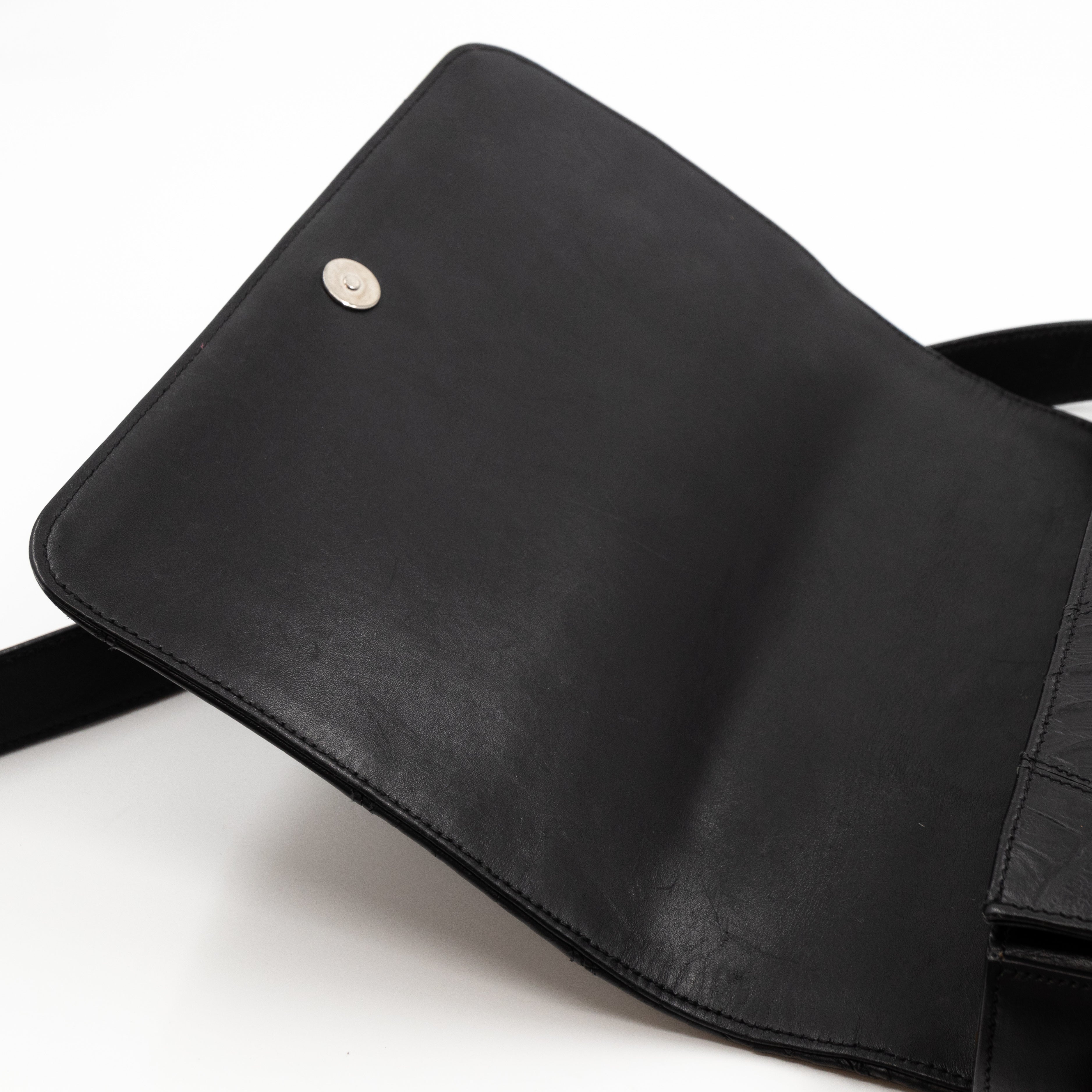 Monogram Université Medium Embossed Black Leather
