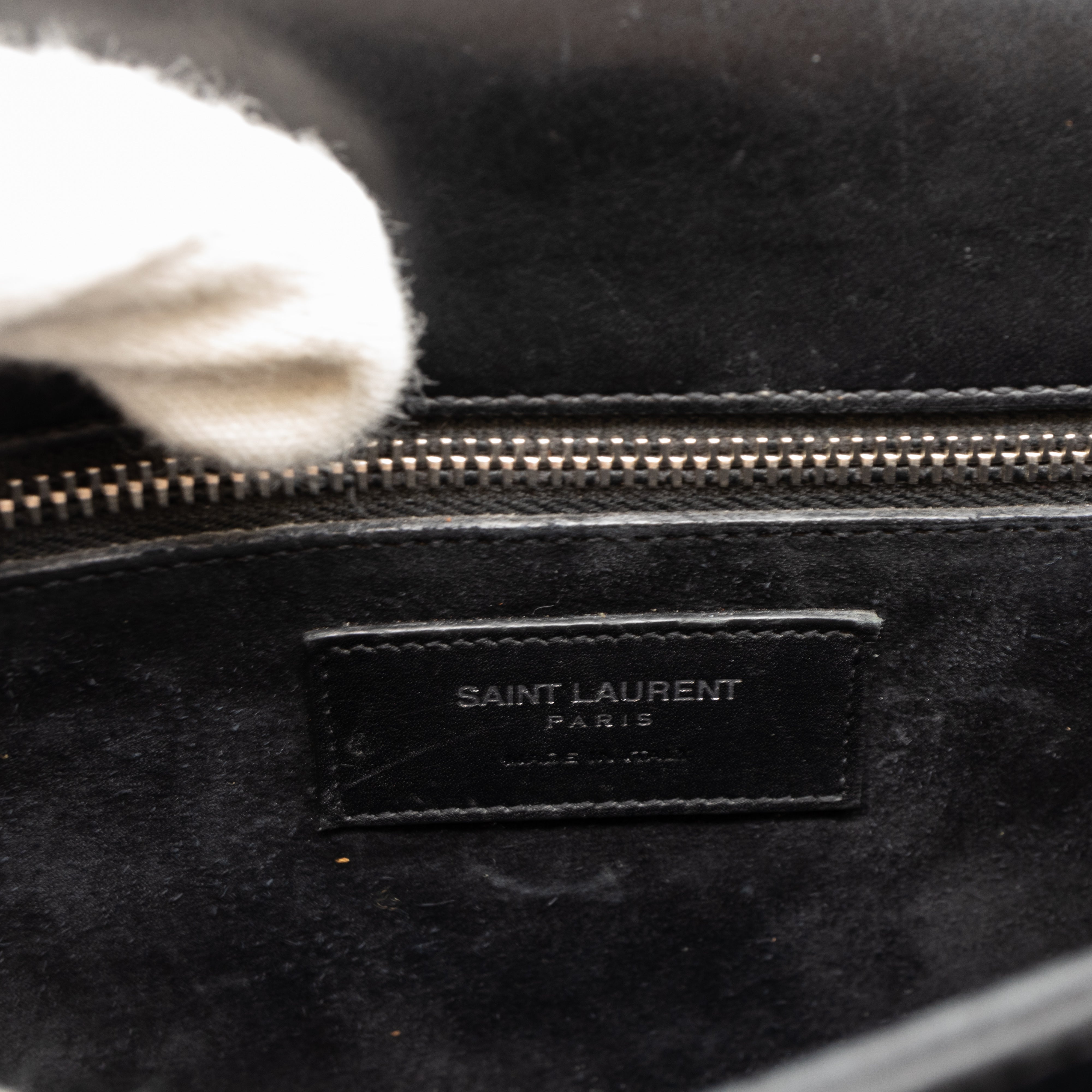 Monogram Université Medium Embossed Black Leather