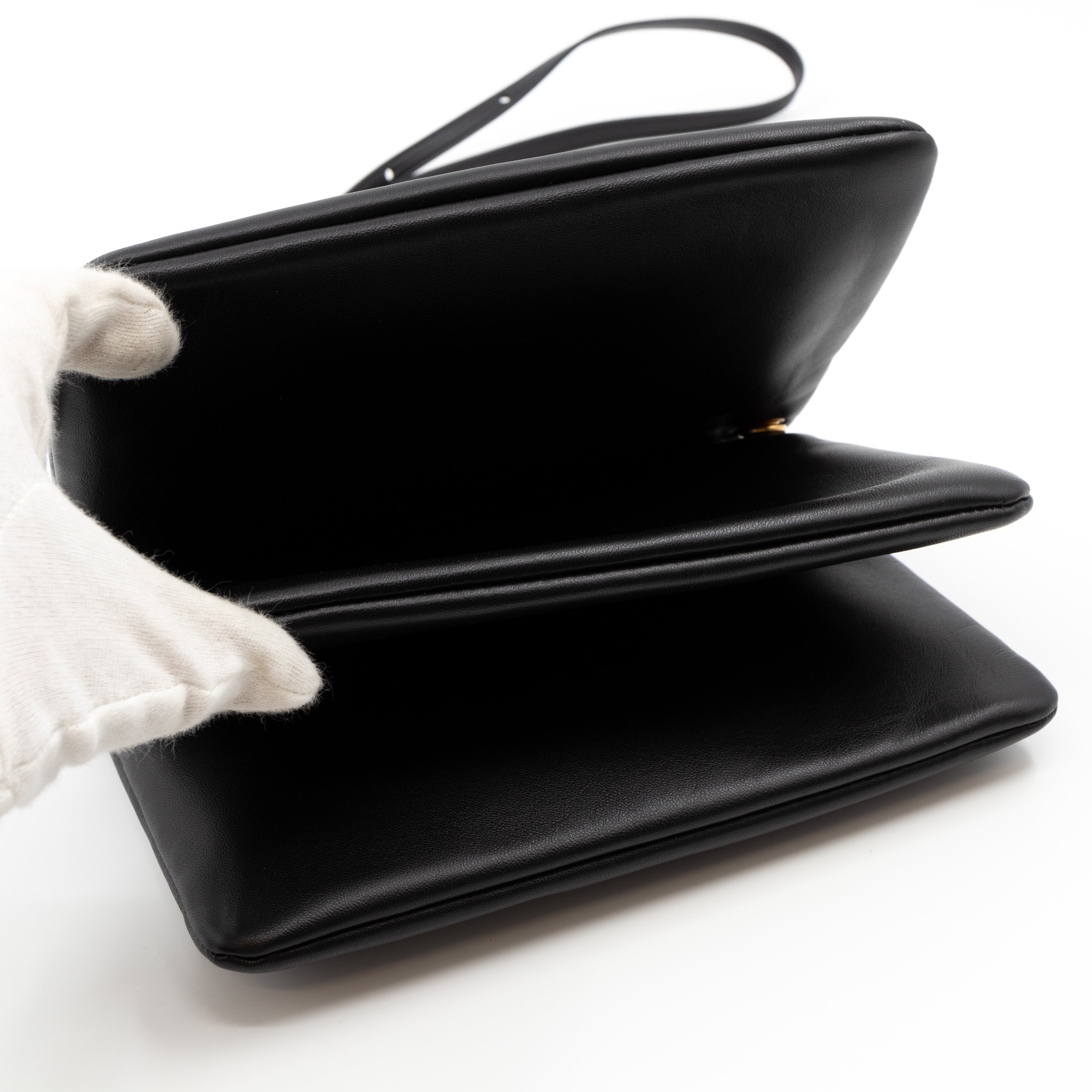 Trio Bag Black Leather