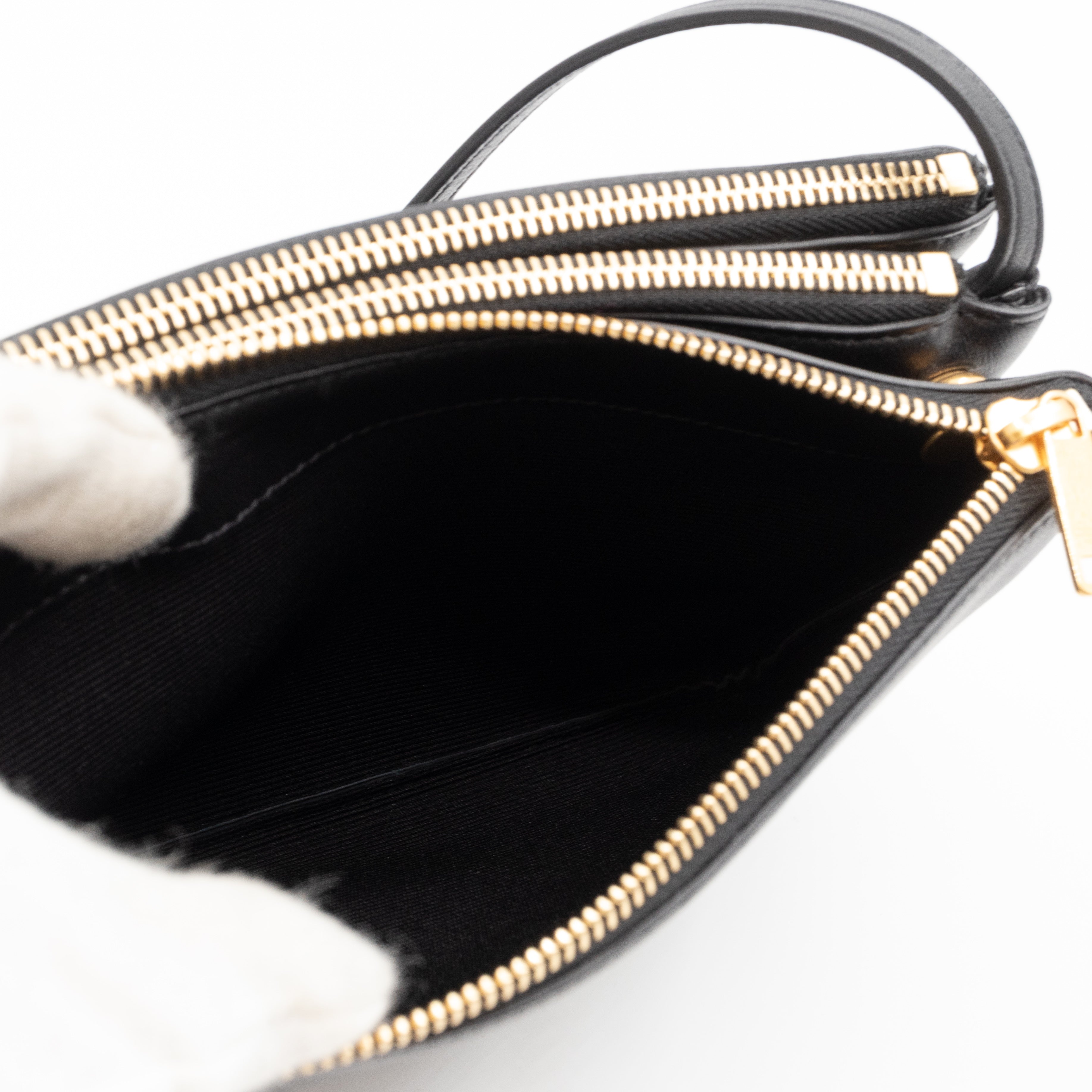 Trio Bag Black Leather