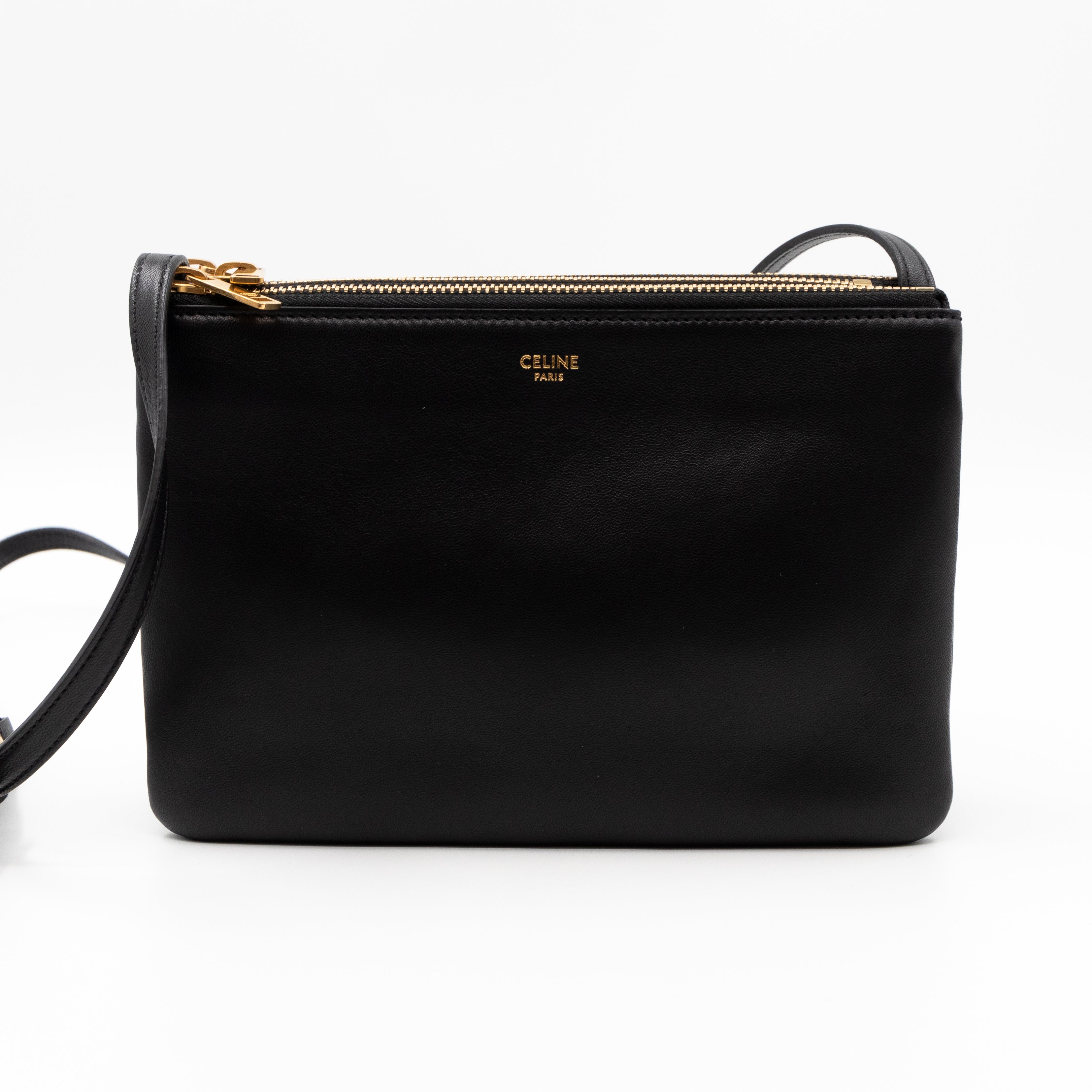 Trio Bag Black Leather
