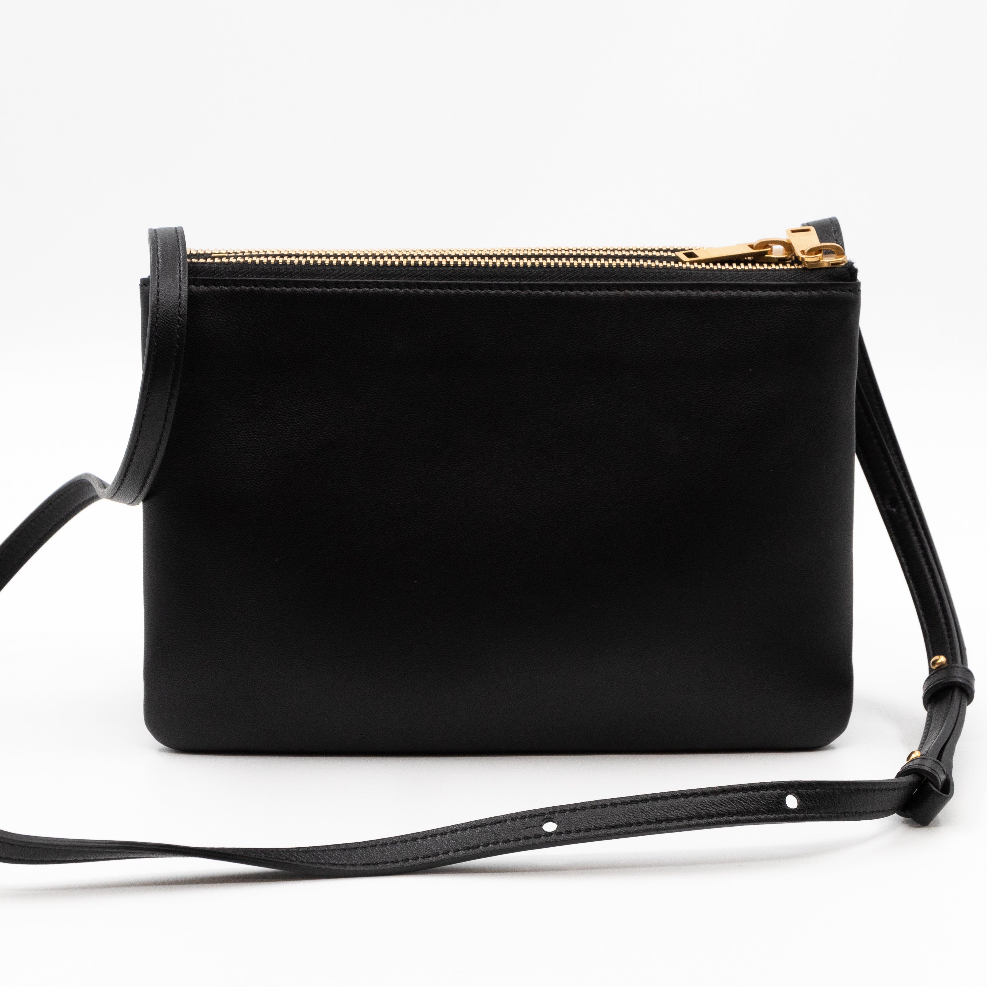 Trio Bag Black Leather