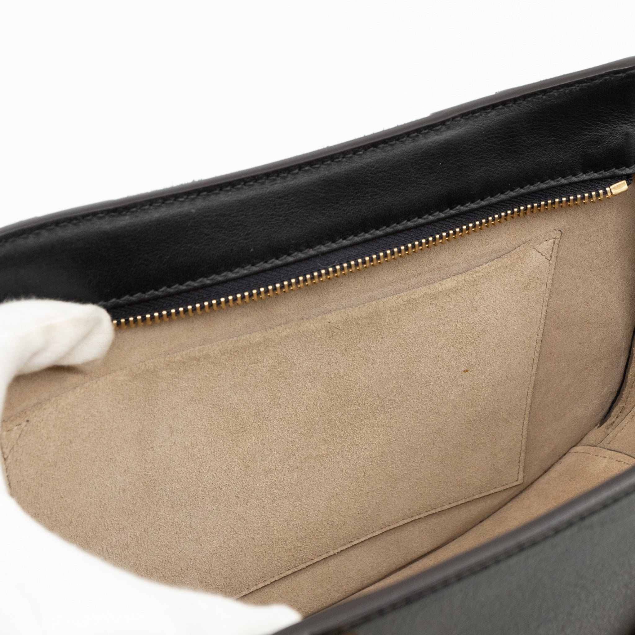 Pixie Bag Medium Leather & Suede