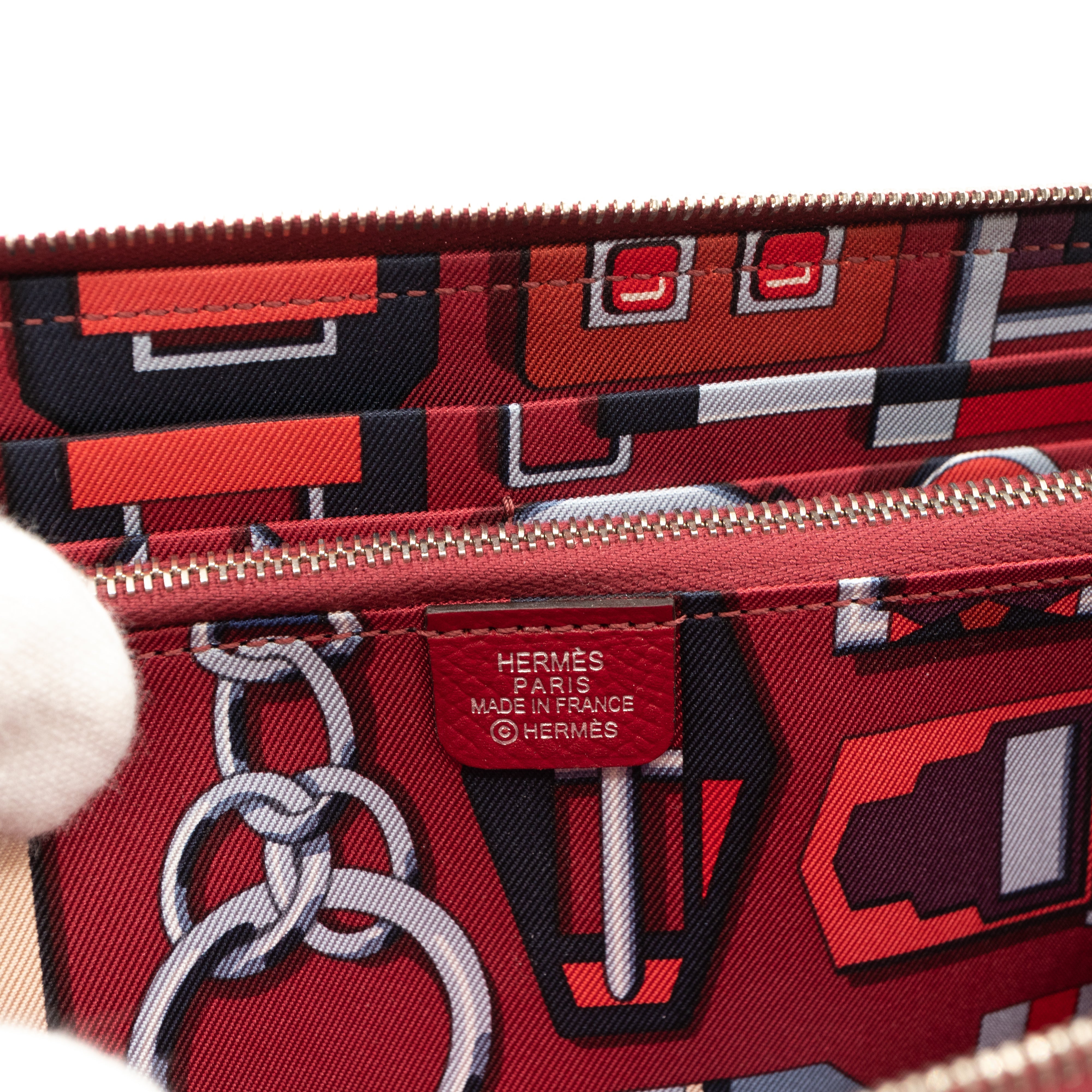 Silk'in Classic Wallet Rouge H Leather