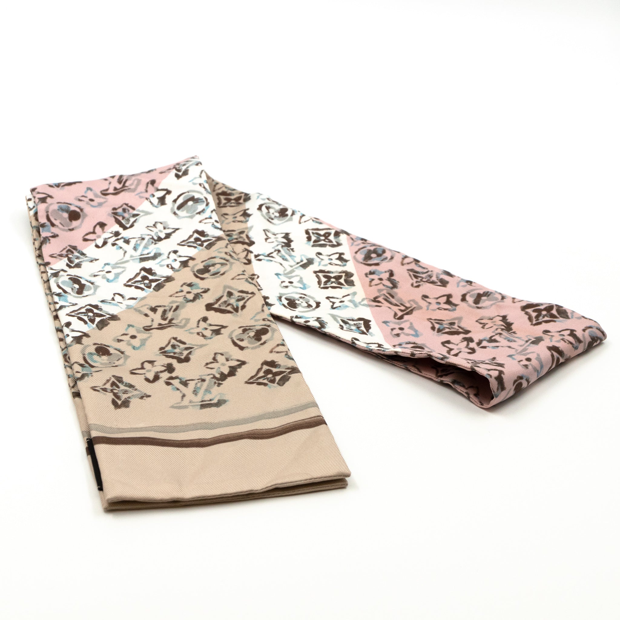 Monogram Rainbow Giant Bandeau Beige