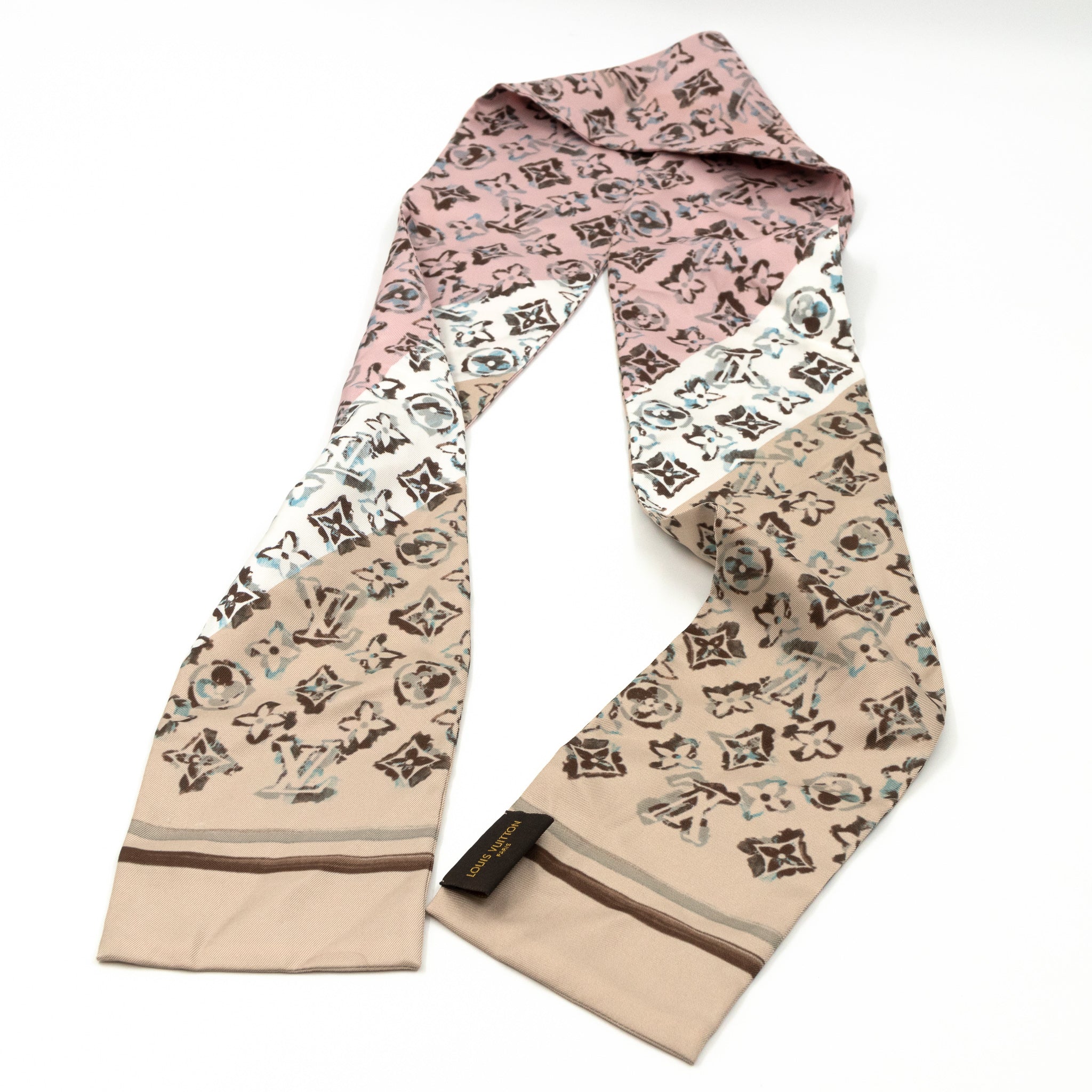 Monogram Rainbow Giant Bandeau Beige