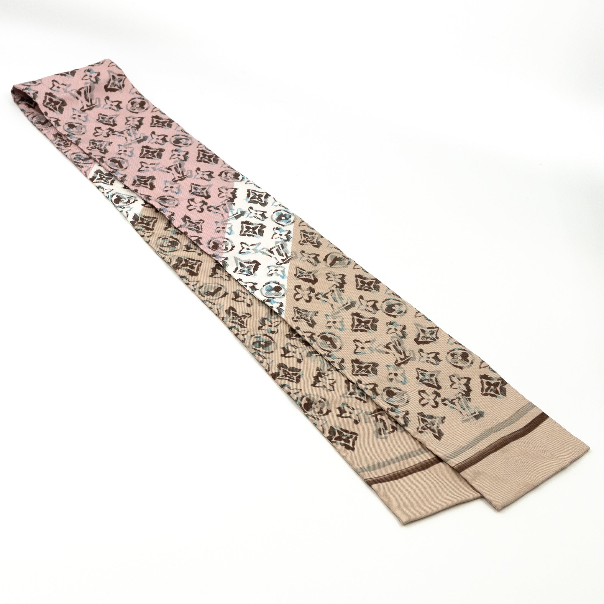 Monogram Rainbow Giant Bandeau Beige