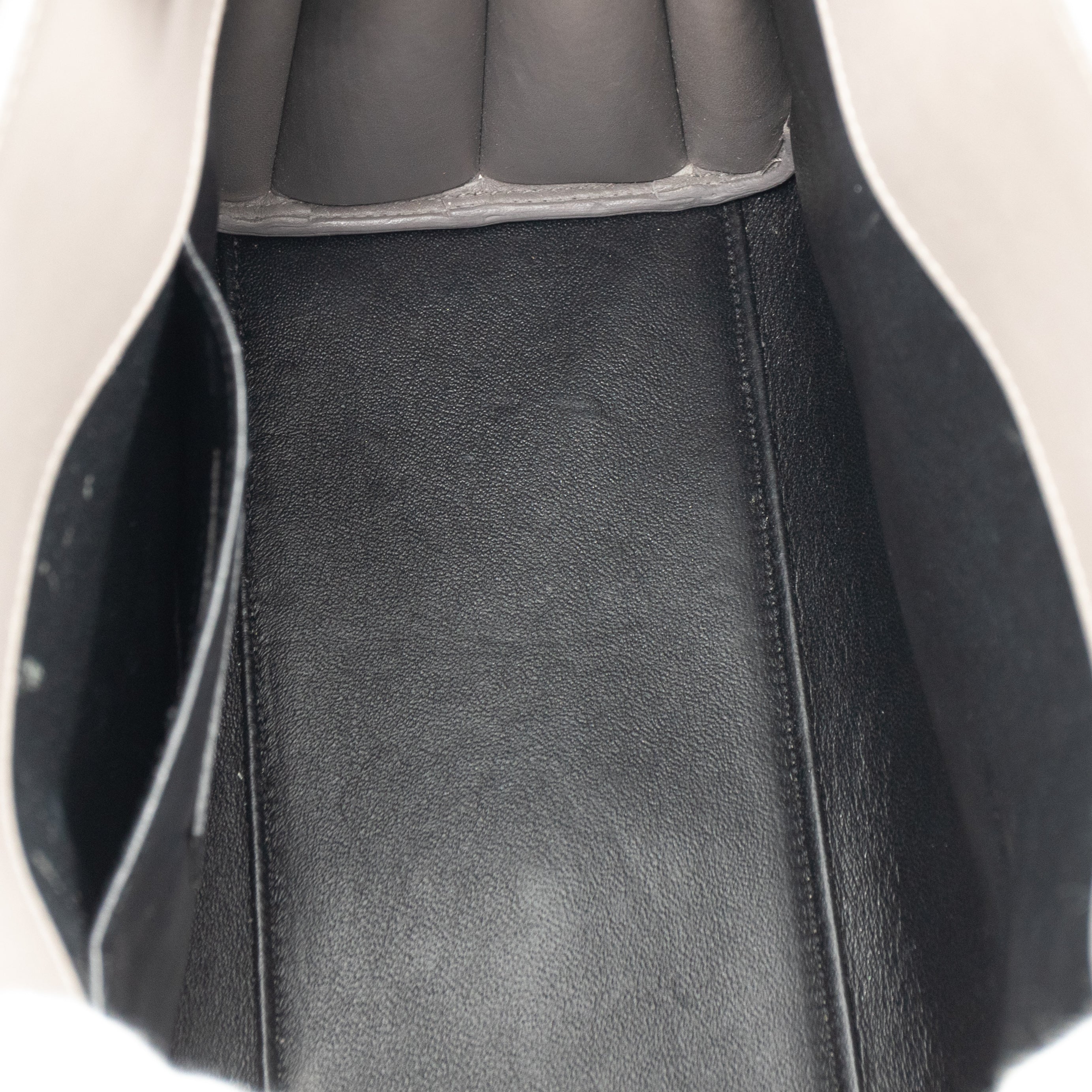 Sac de Jour Baby Gray Smooth Leather