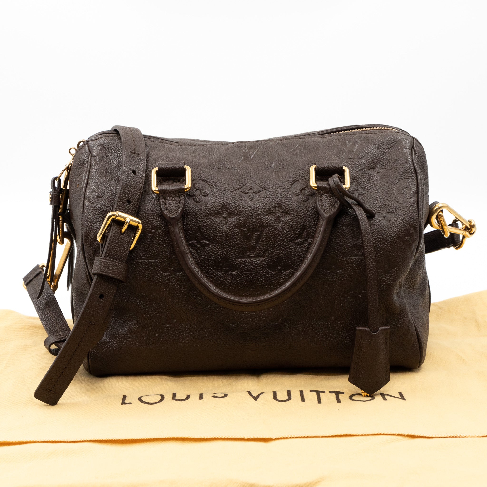 Louis Vuitton-Empreinte Monogram Speedy Bandouliere 25 - Couture Traders