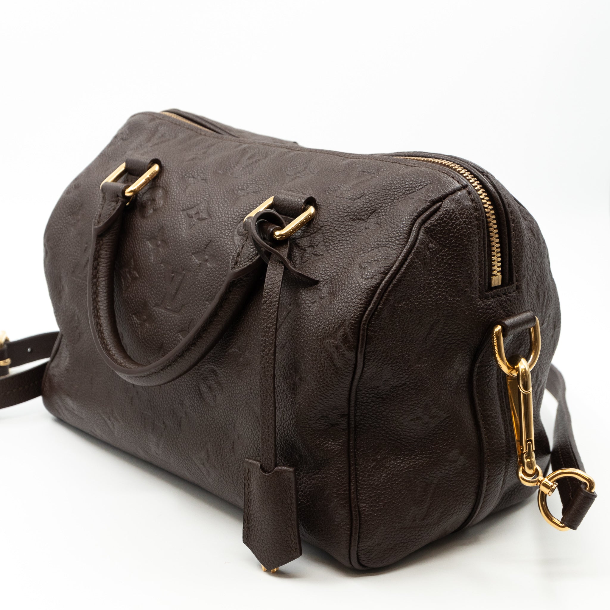 Speedy 25 Bandouliere Monogram Empreinte Ombre