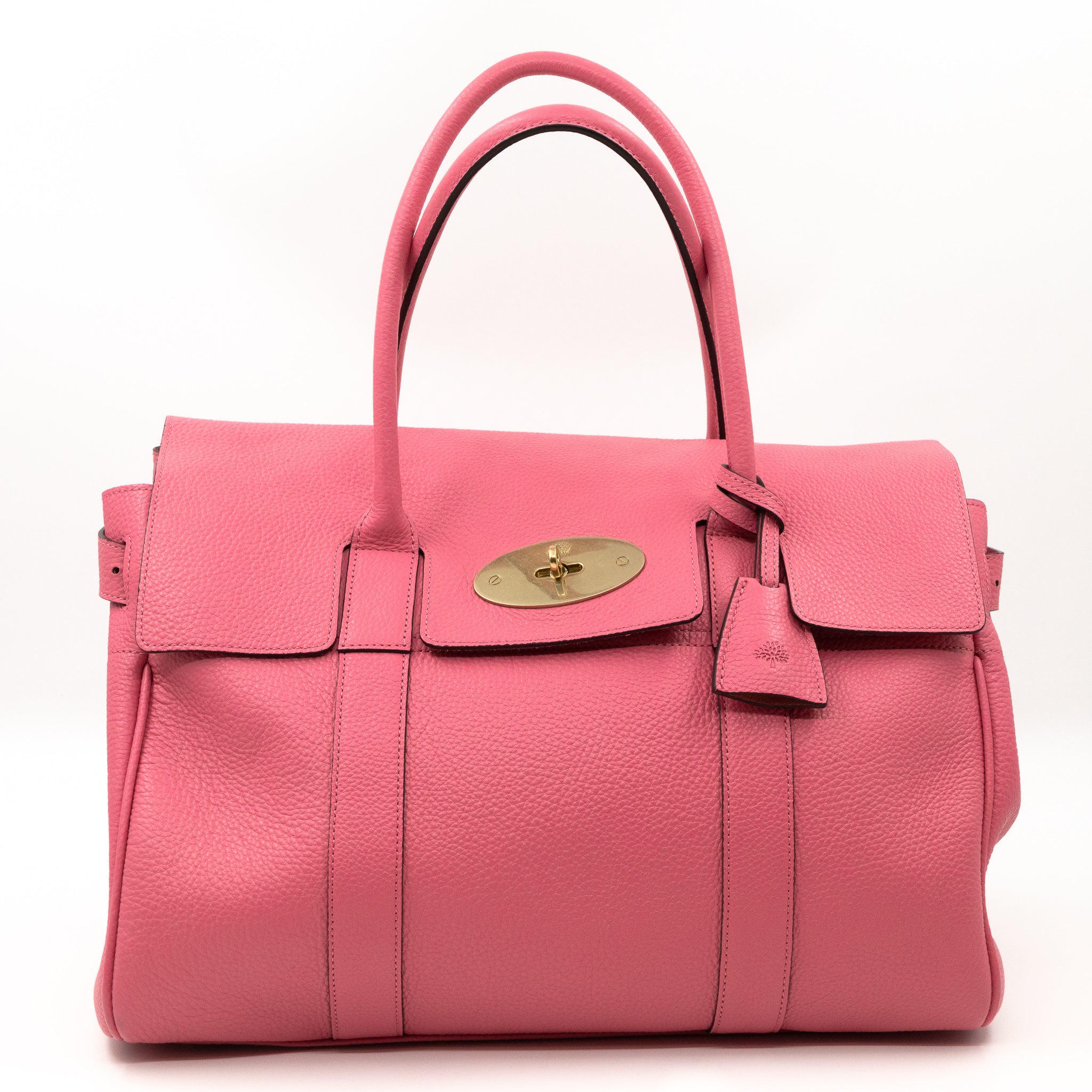 Bayswater Geranium Pink Leather
