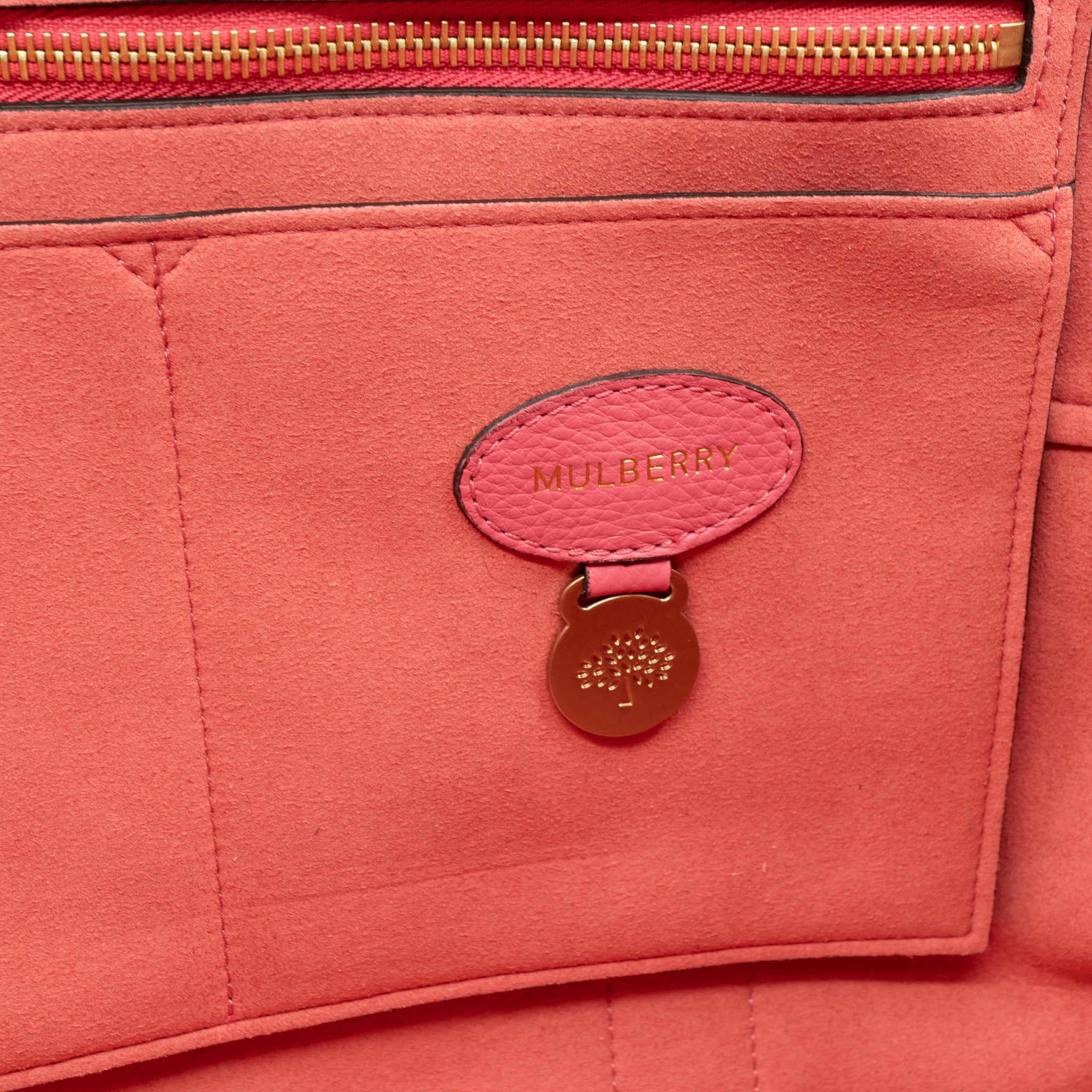 Bayswater Geranium Pink Leather