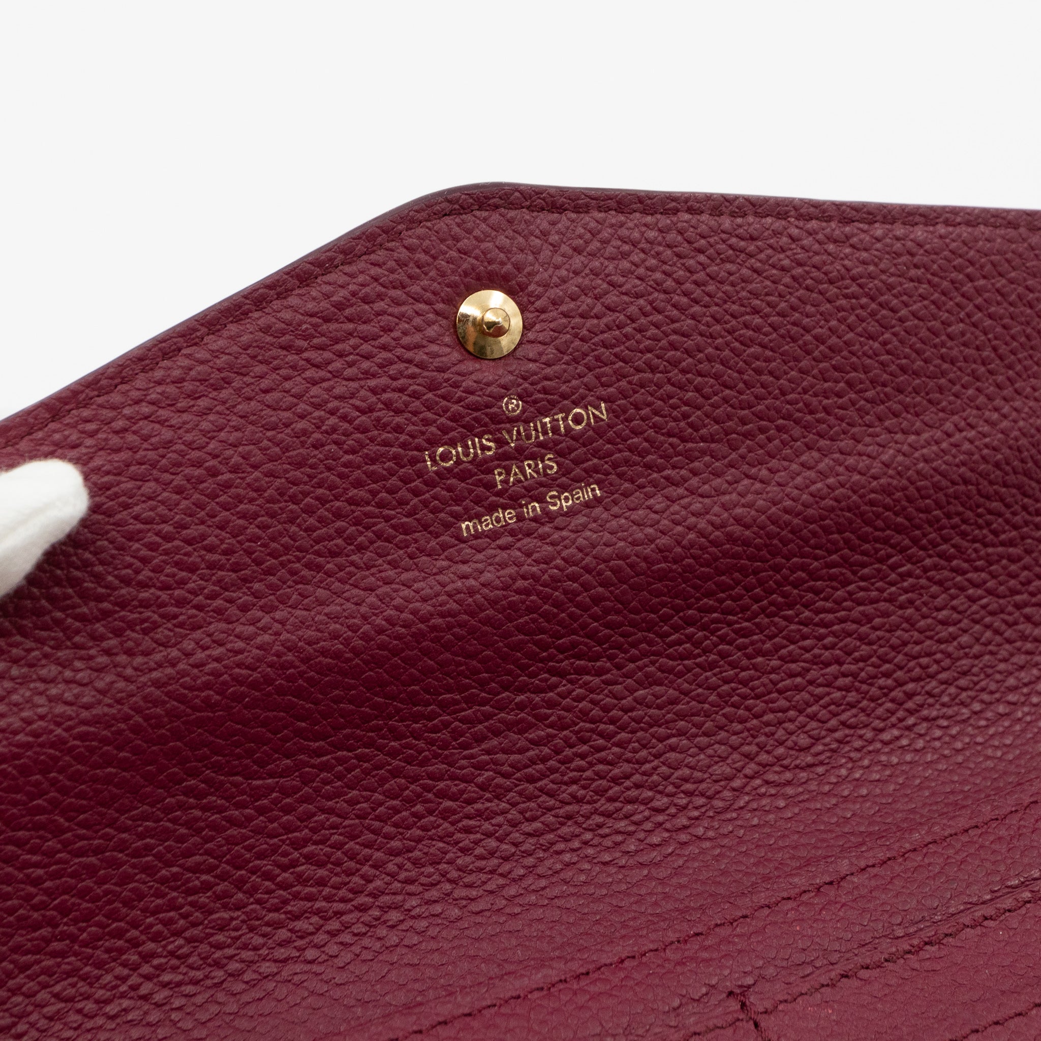 Curieuse Wallet Monogram Empreinte Aurora