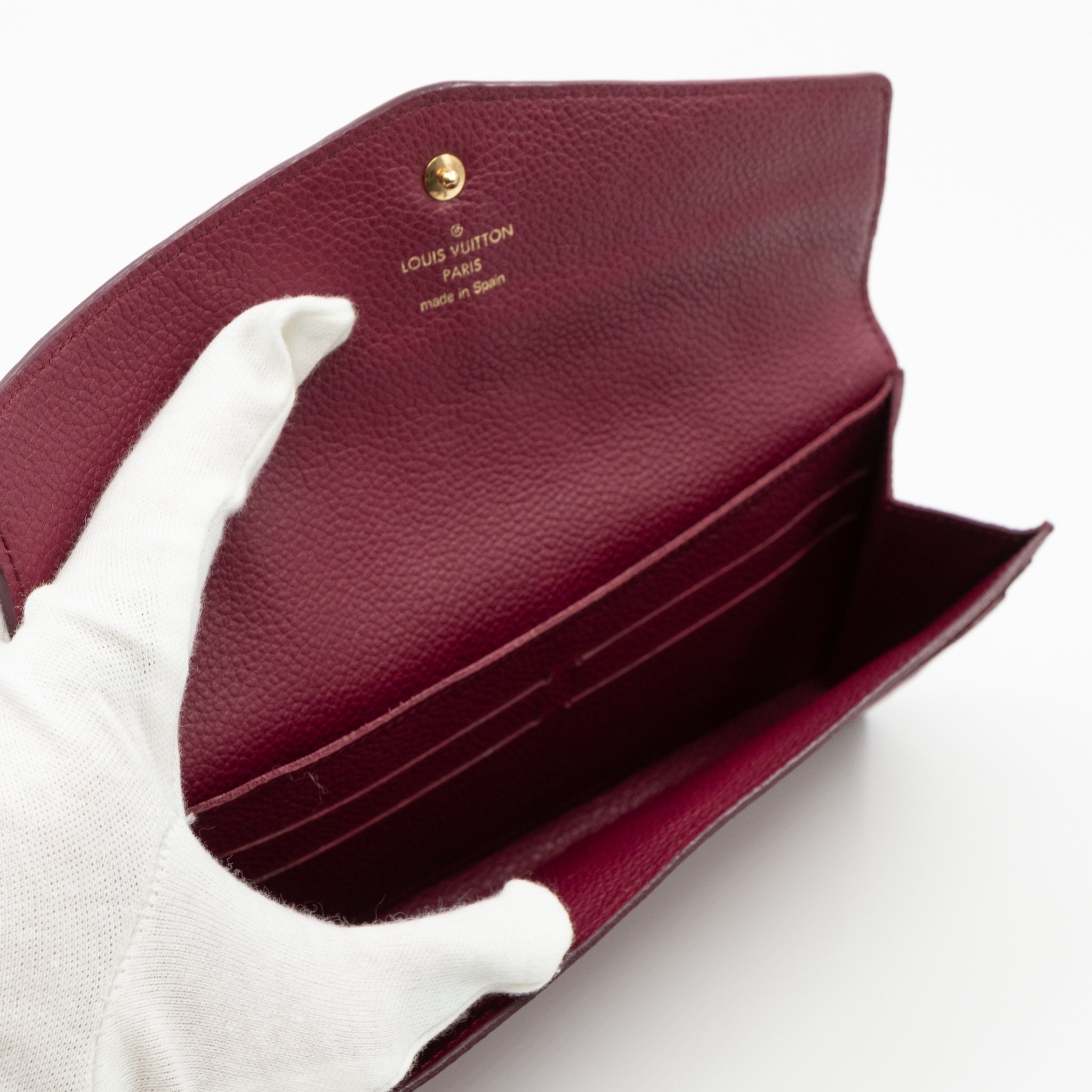 Curieuse Wallet Monogram Empreinte Aurora