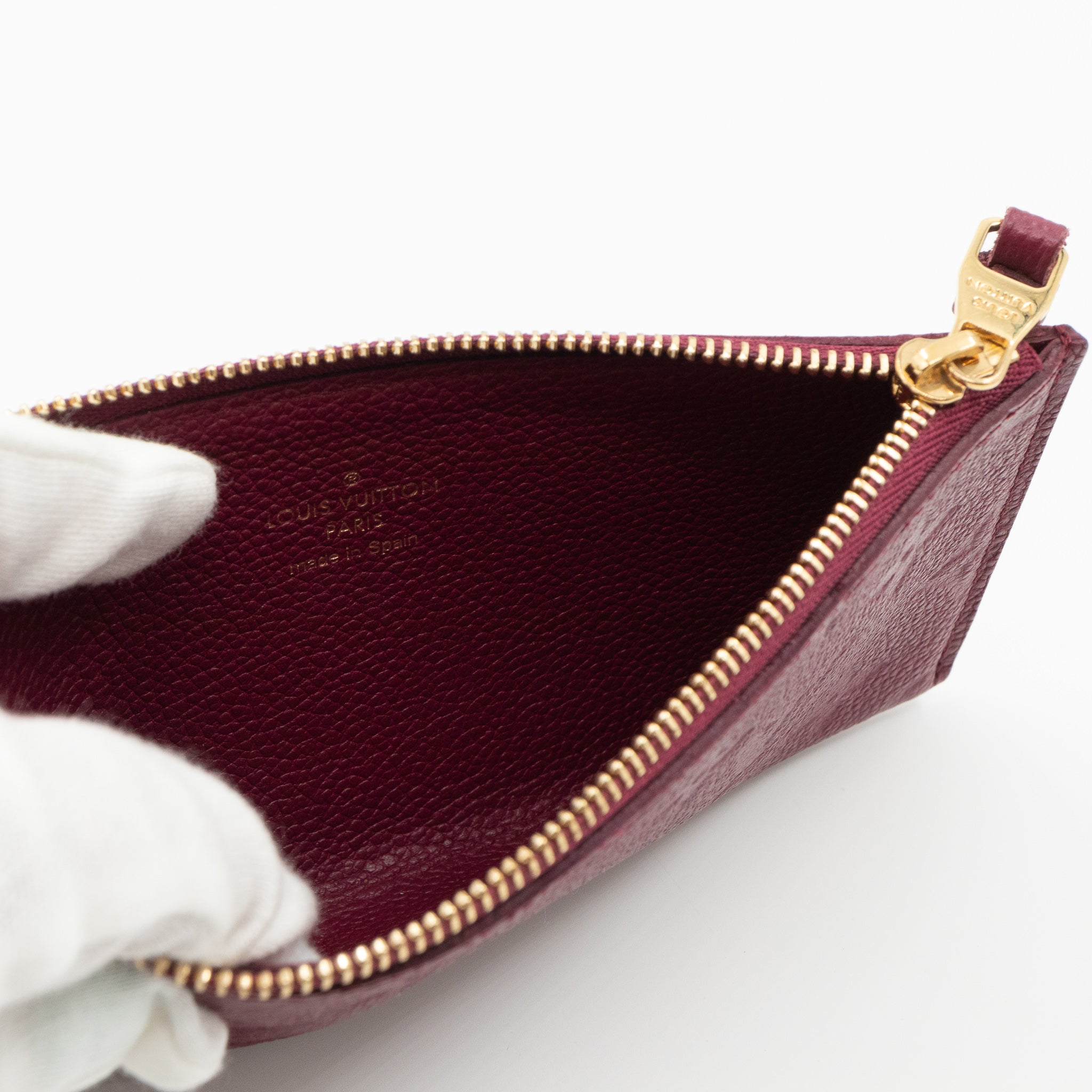 Curieuse Wallet Monogram Empreinte Aurora