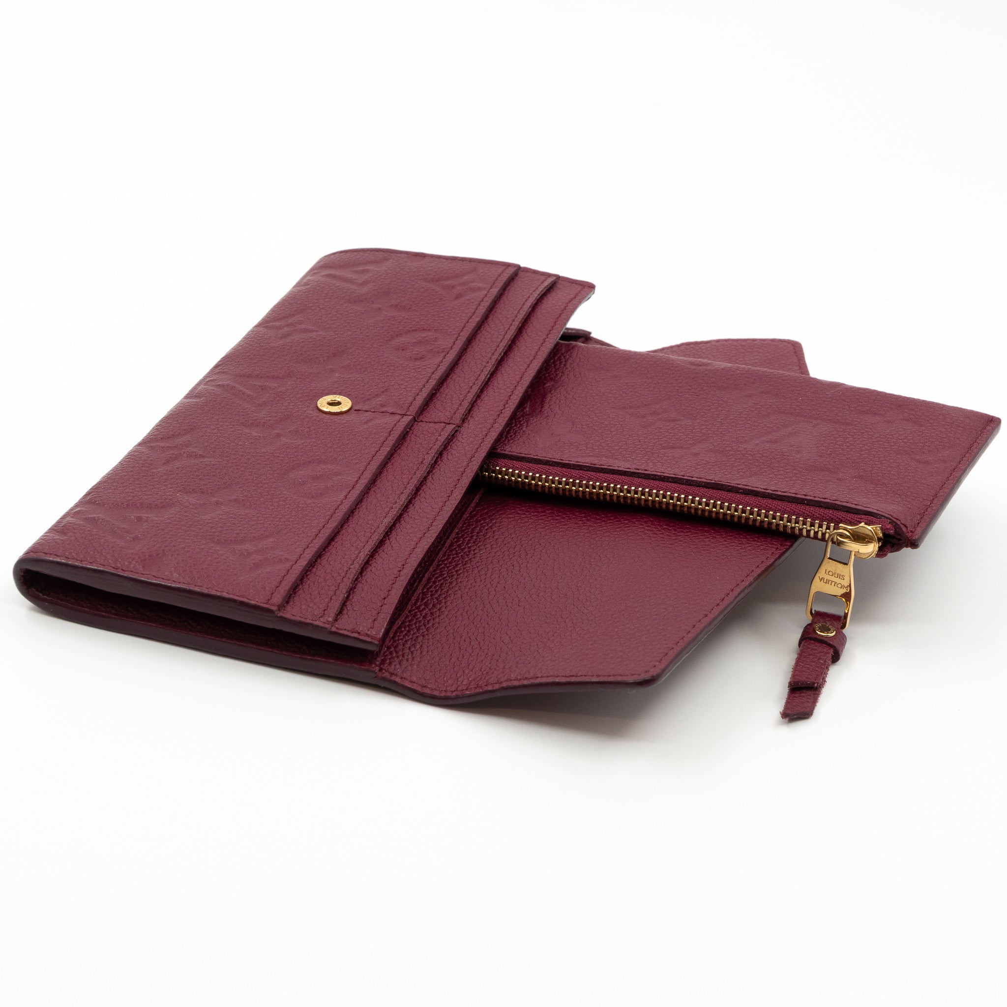 Curieuse Wallet Monogram Empreinte Aurora