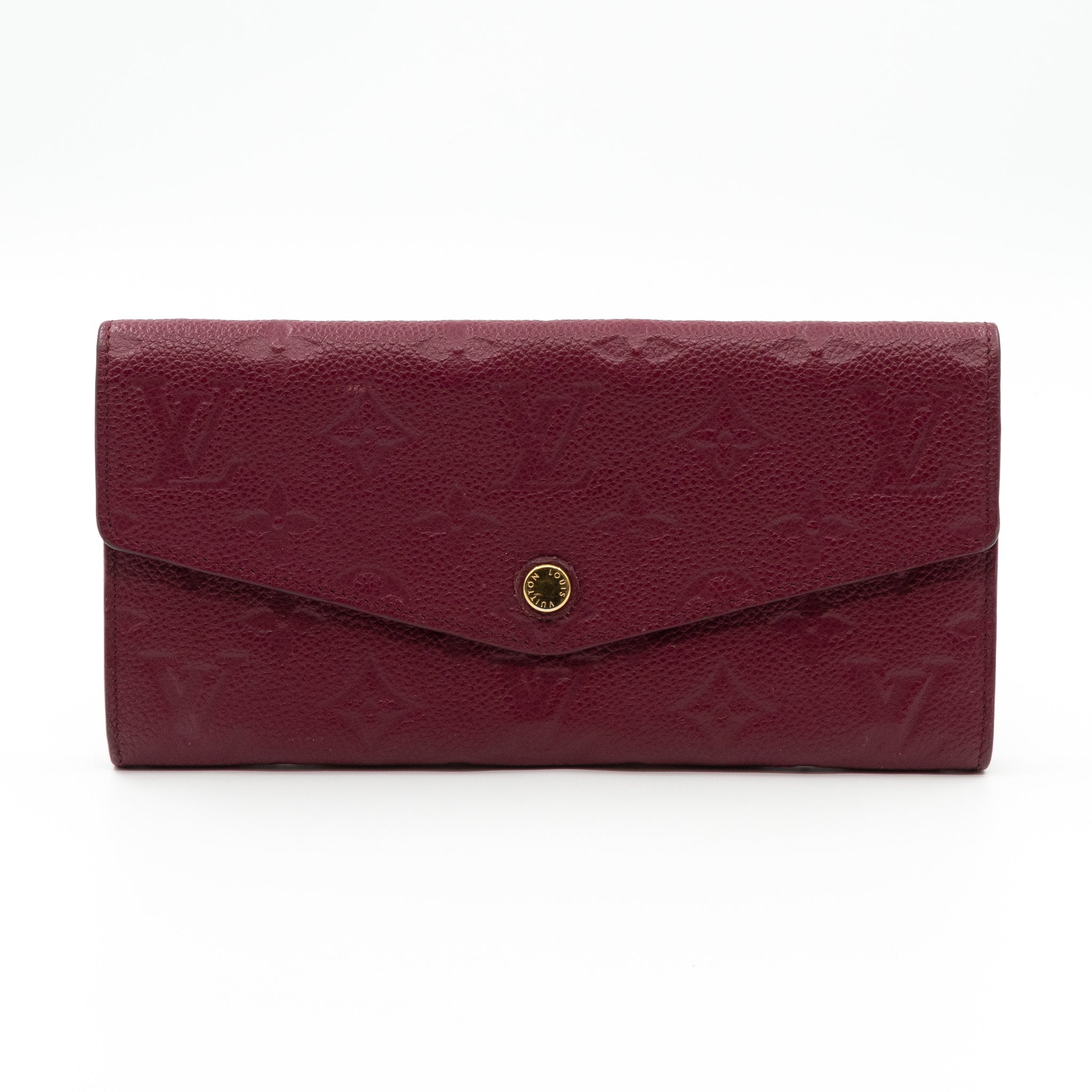 Curieuse Wallet Monogram Empreinte Aurora