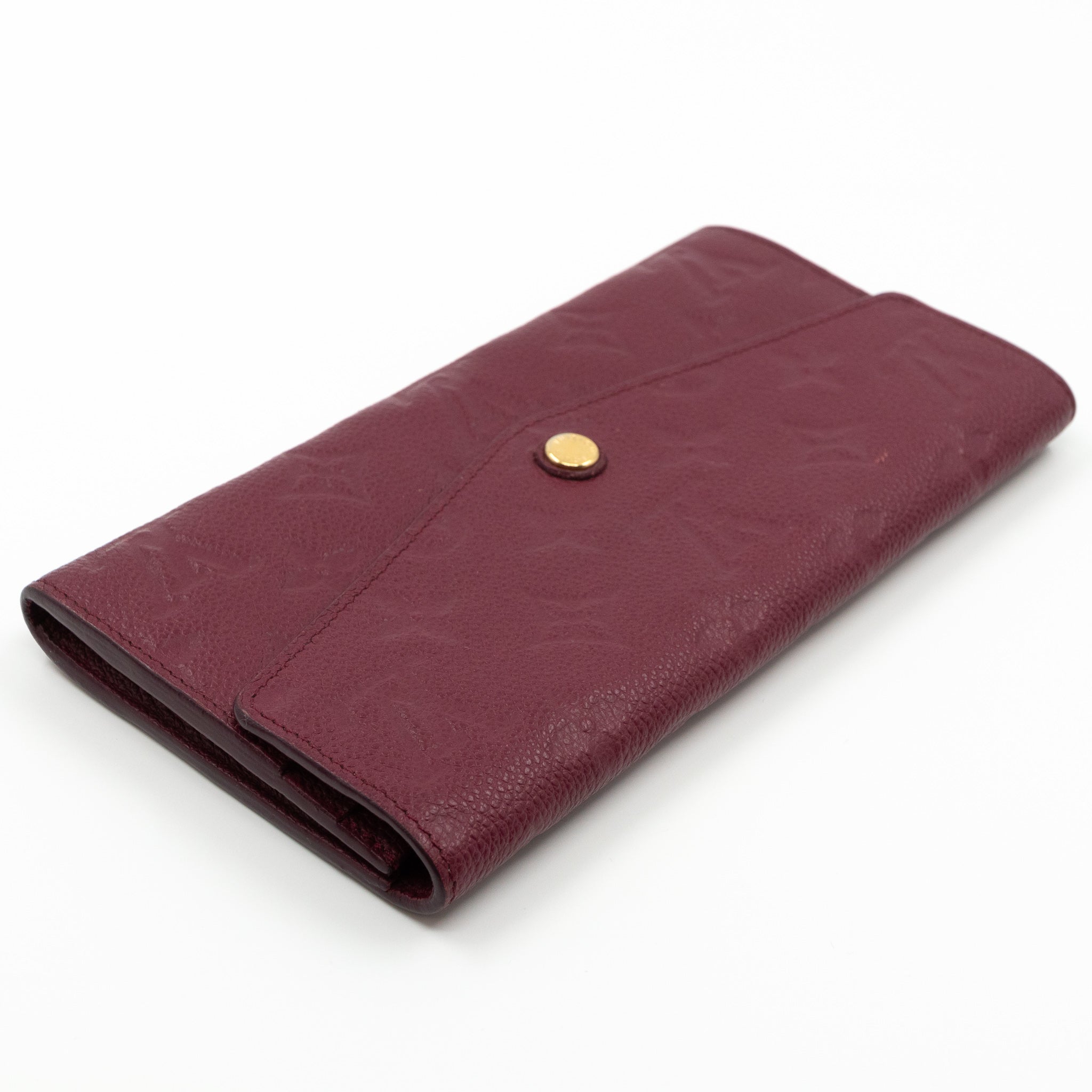 Curieuse Wallet Monogram Empreinte Aurora