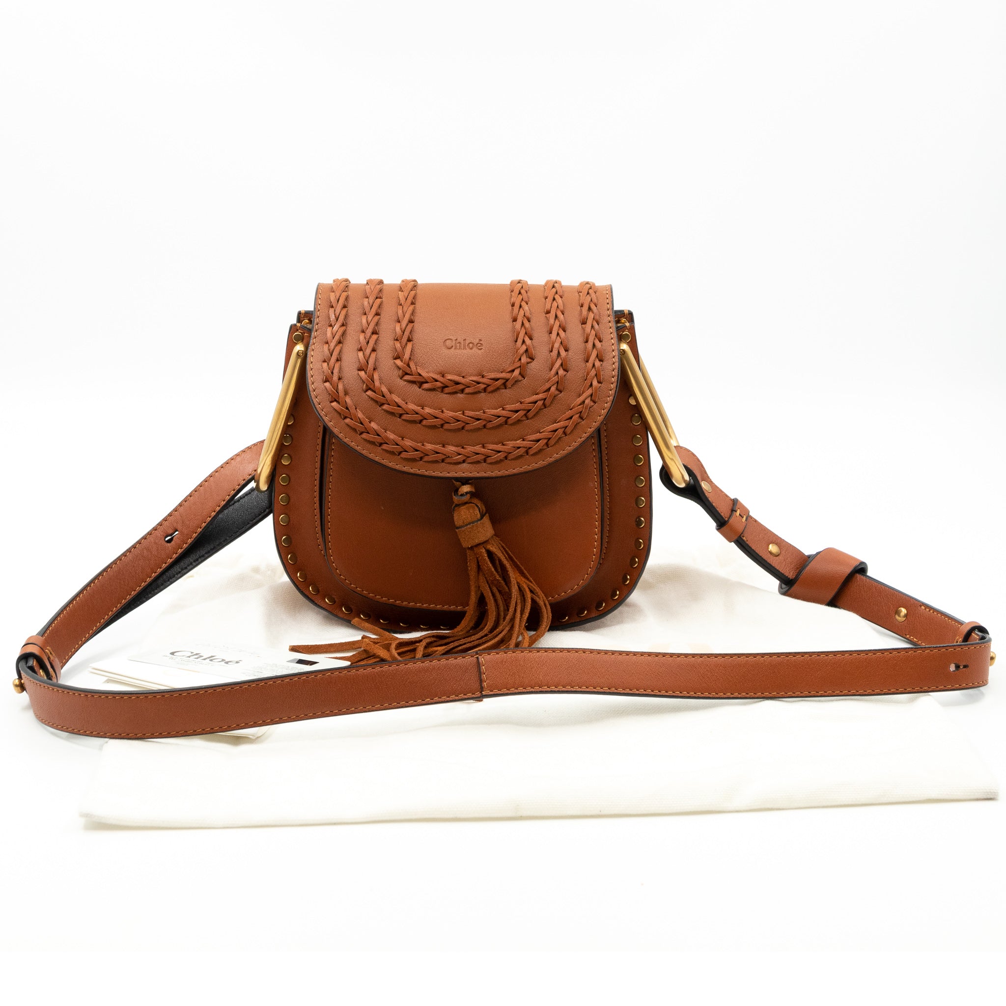 Hudson Mini Caramel Leather