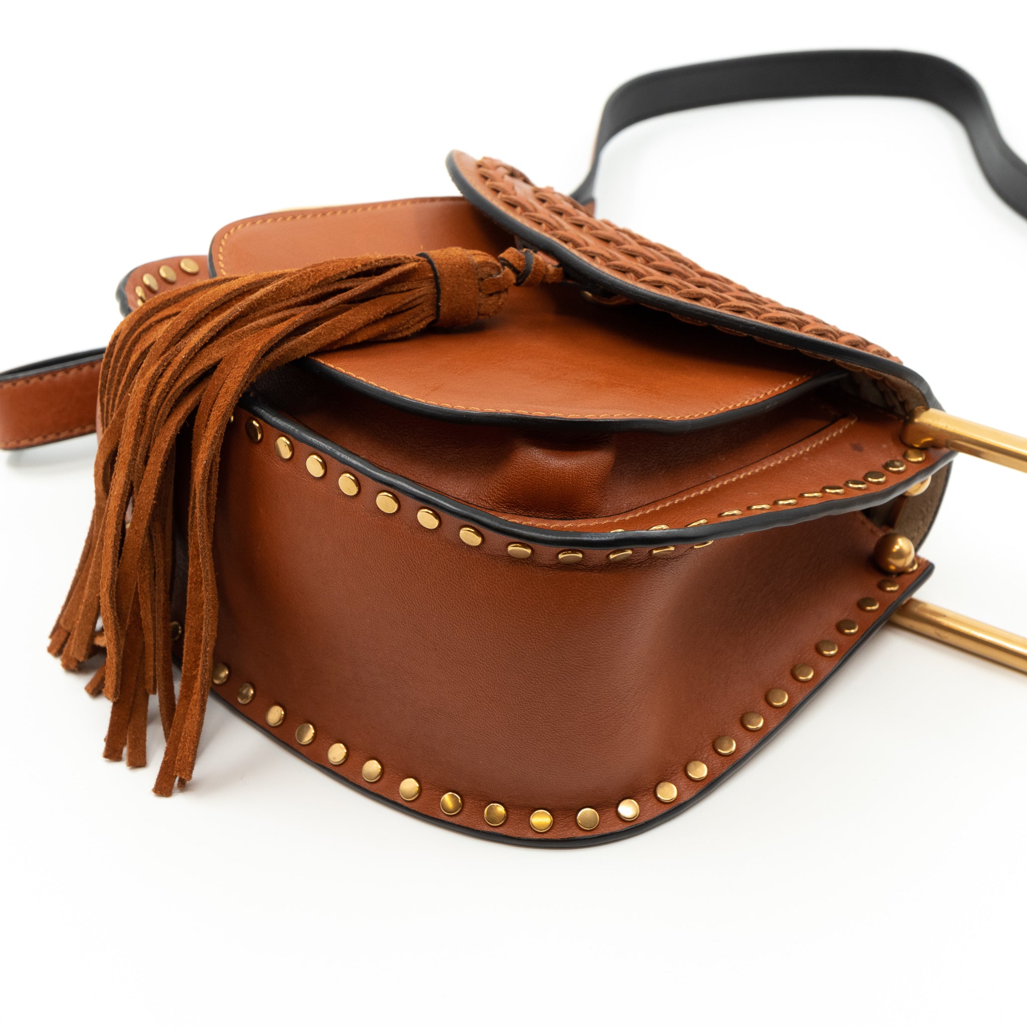 Hudson Mini Caramel Leather