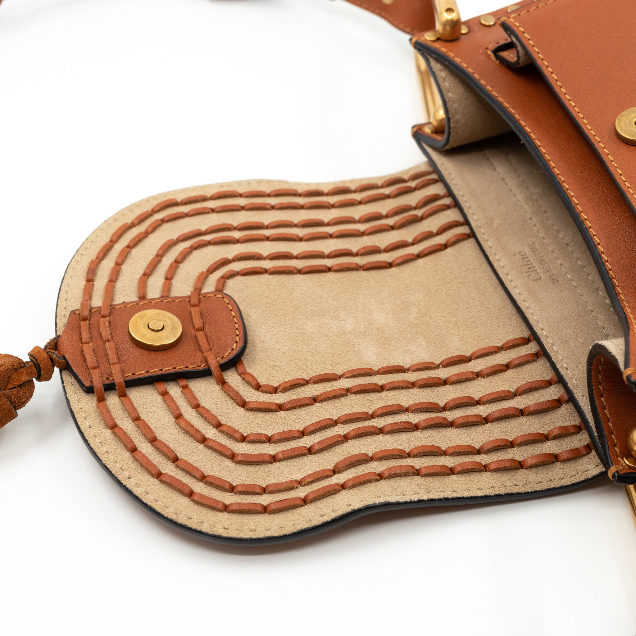 Hudson Mini Caramel Leather