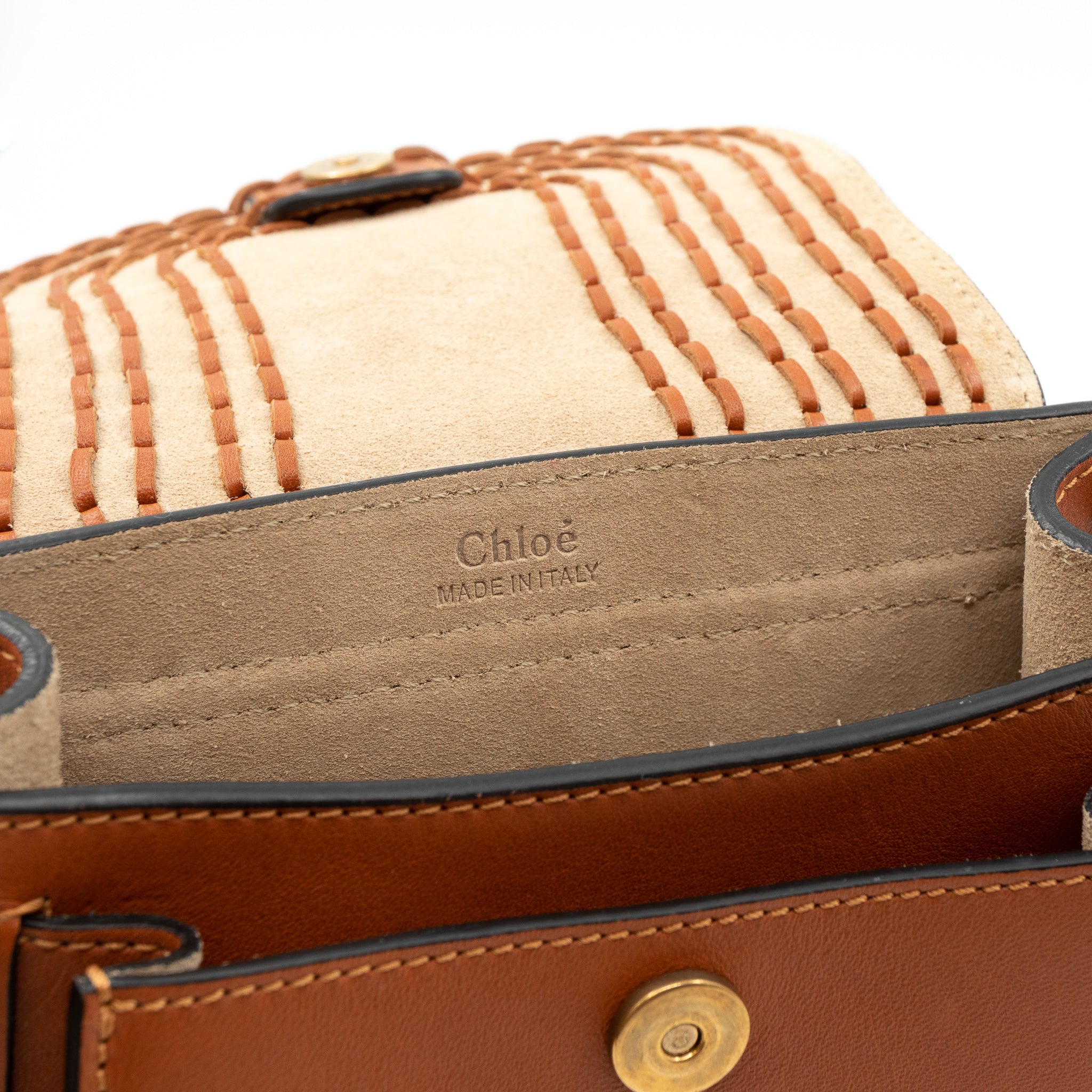 Hudson Mini Caramel Leather