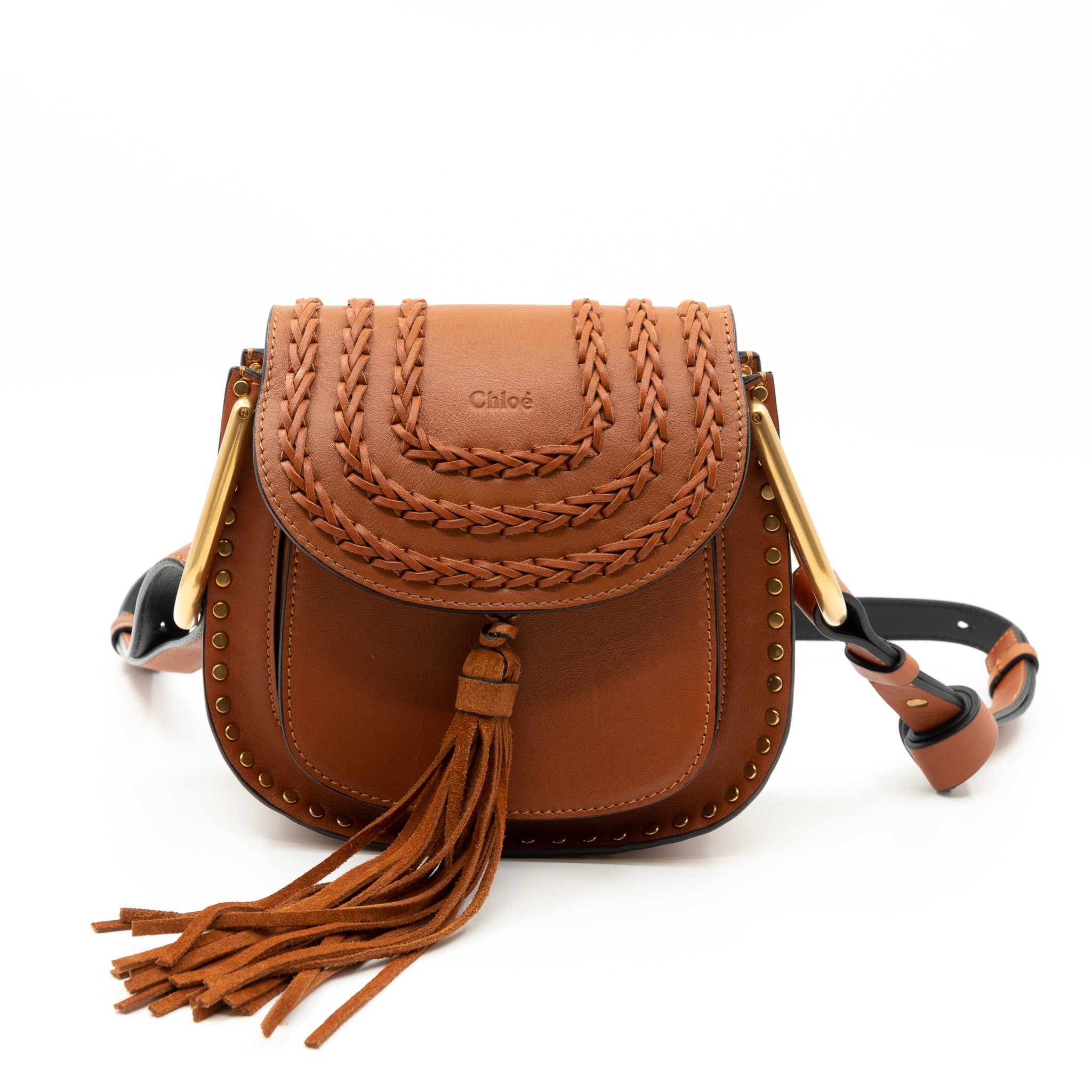Hudson Mini Caramel Leather