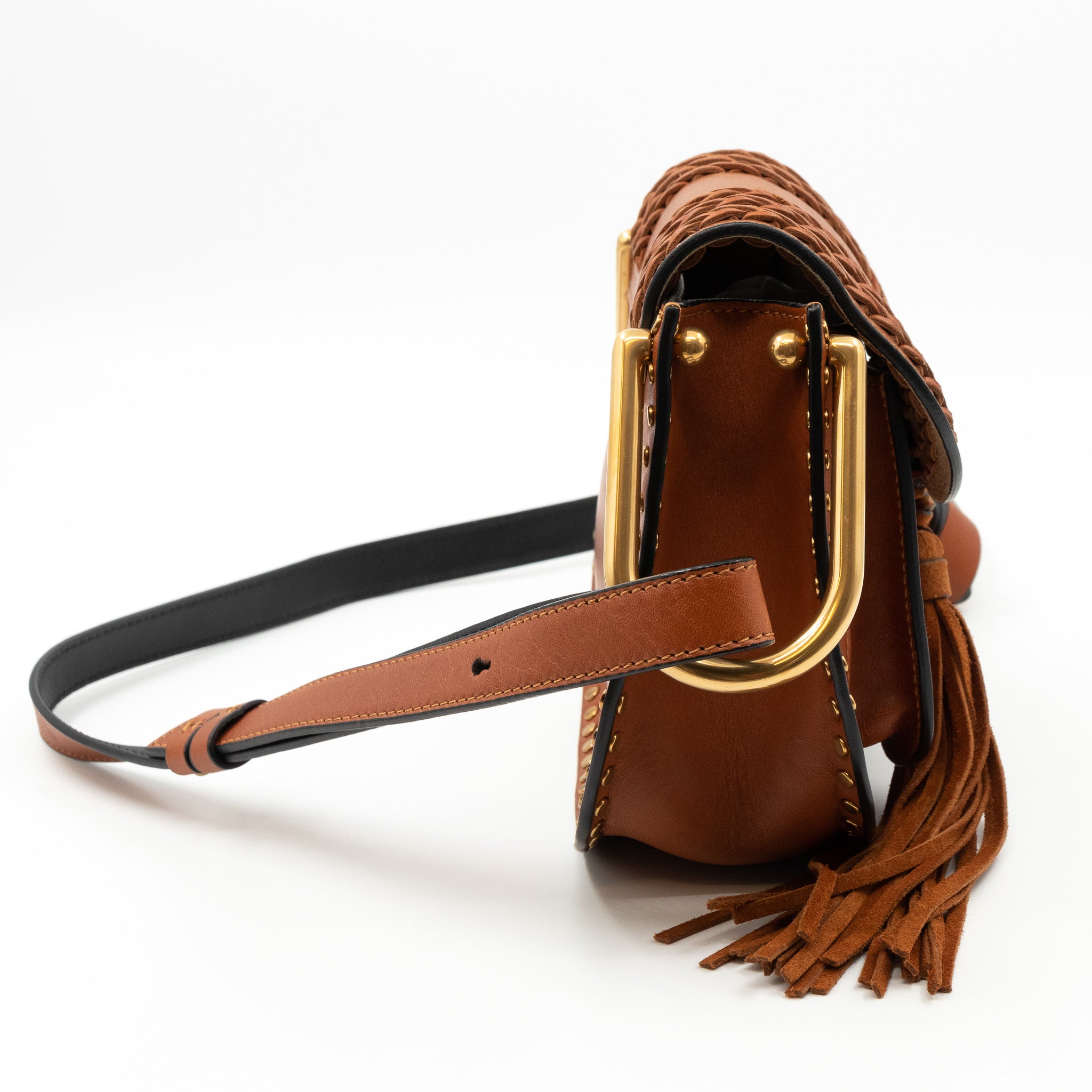 Hudson Mini Caramel Leather