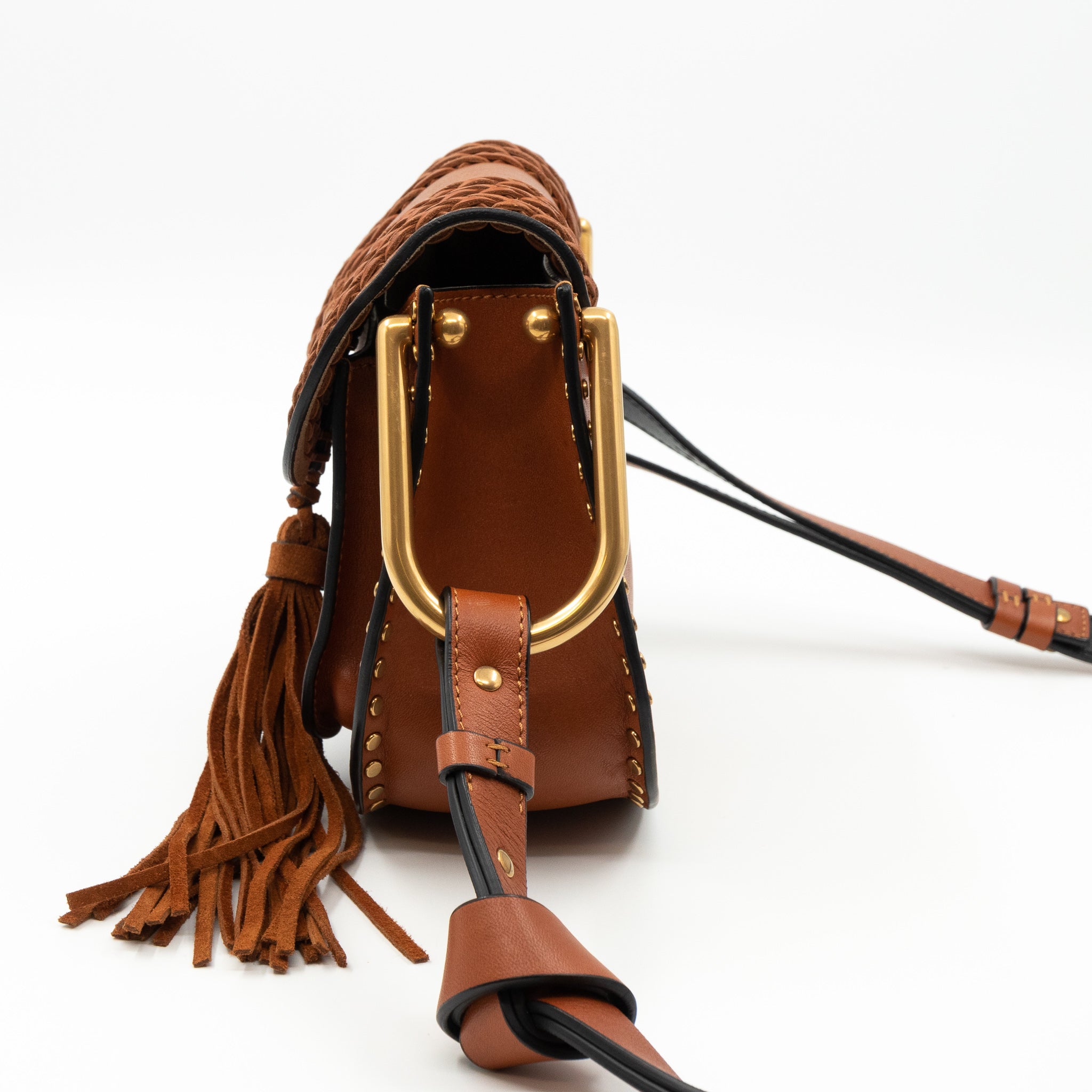 Hudson Mini Caramel Leather