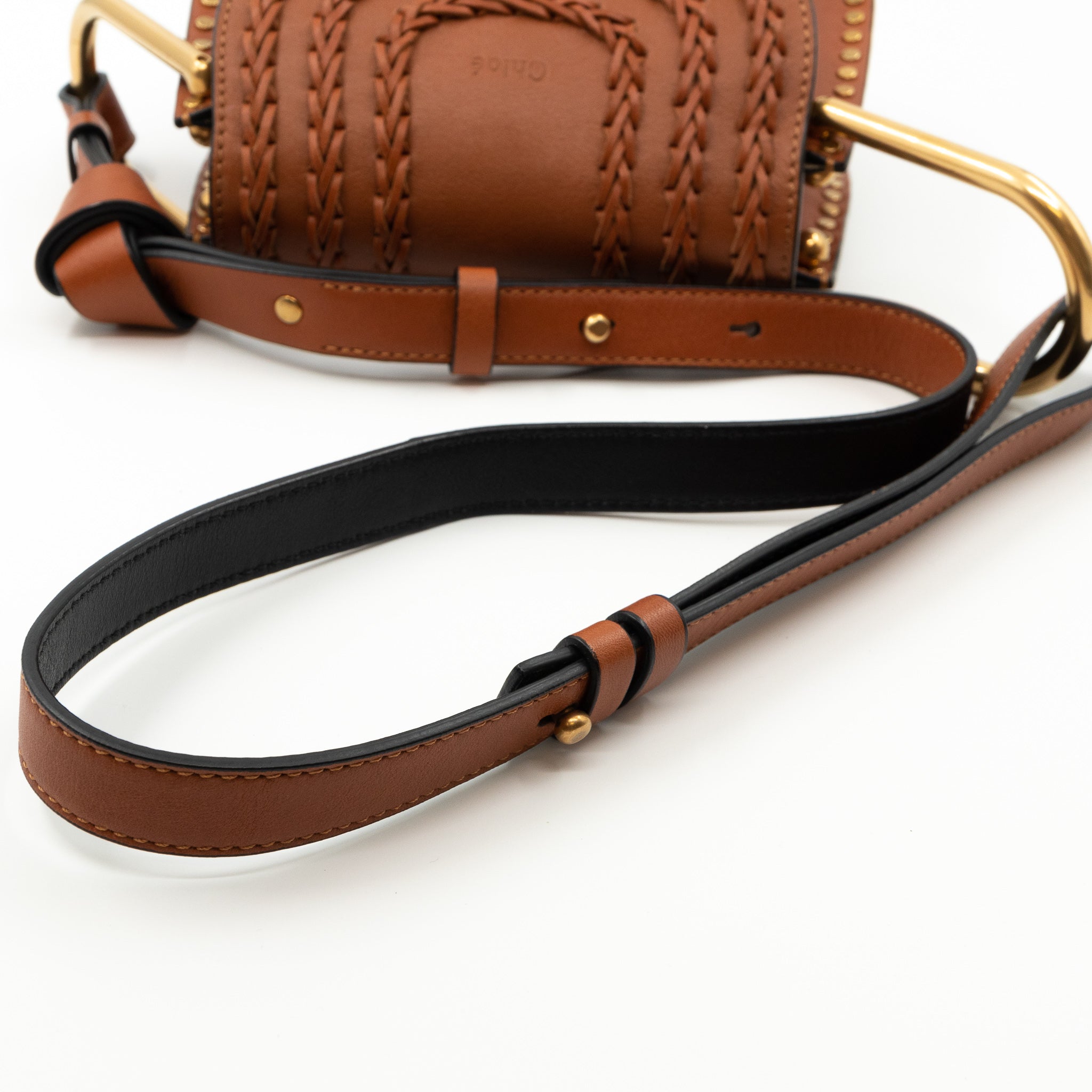 Hudson Mini Caramel Leather