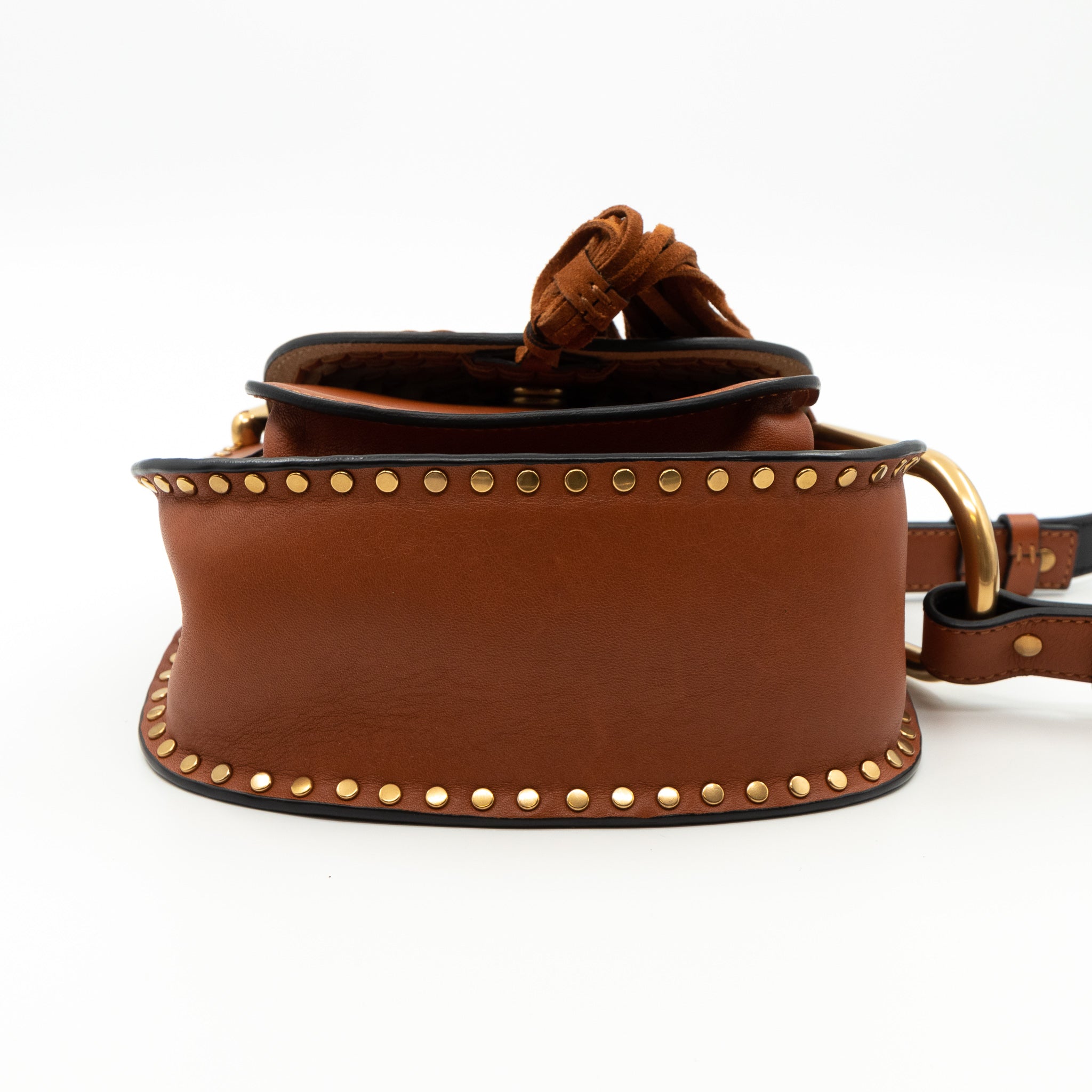 Hudson Mini Caramel Leather