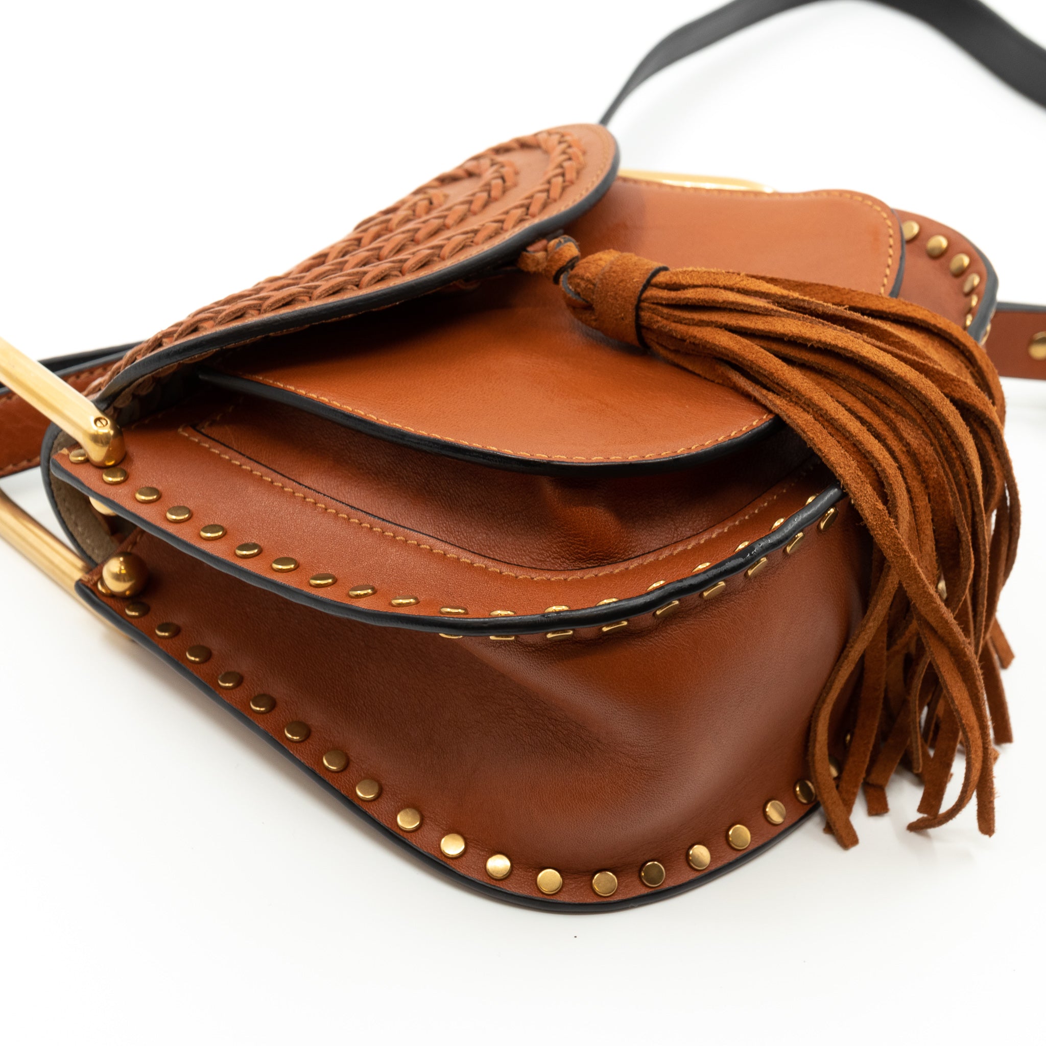 Hudson Mini Caramel Leather