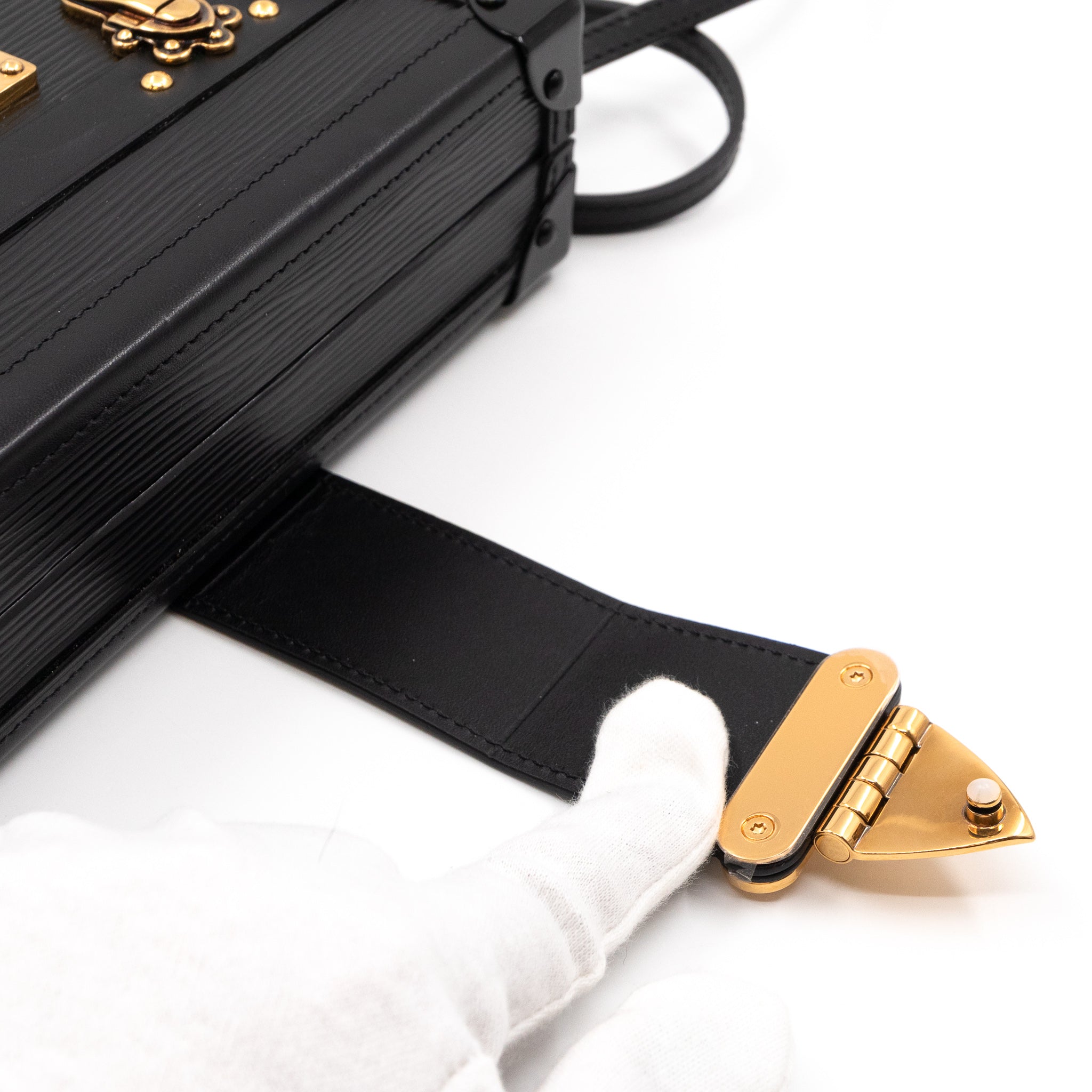 Petite Malle Epi Leather Black