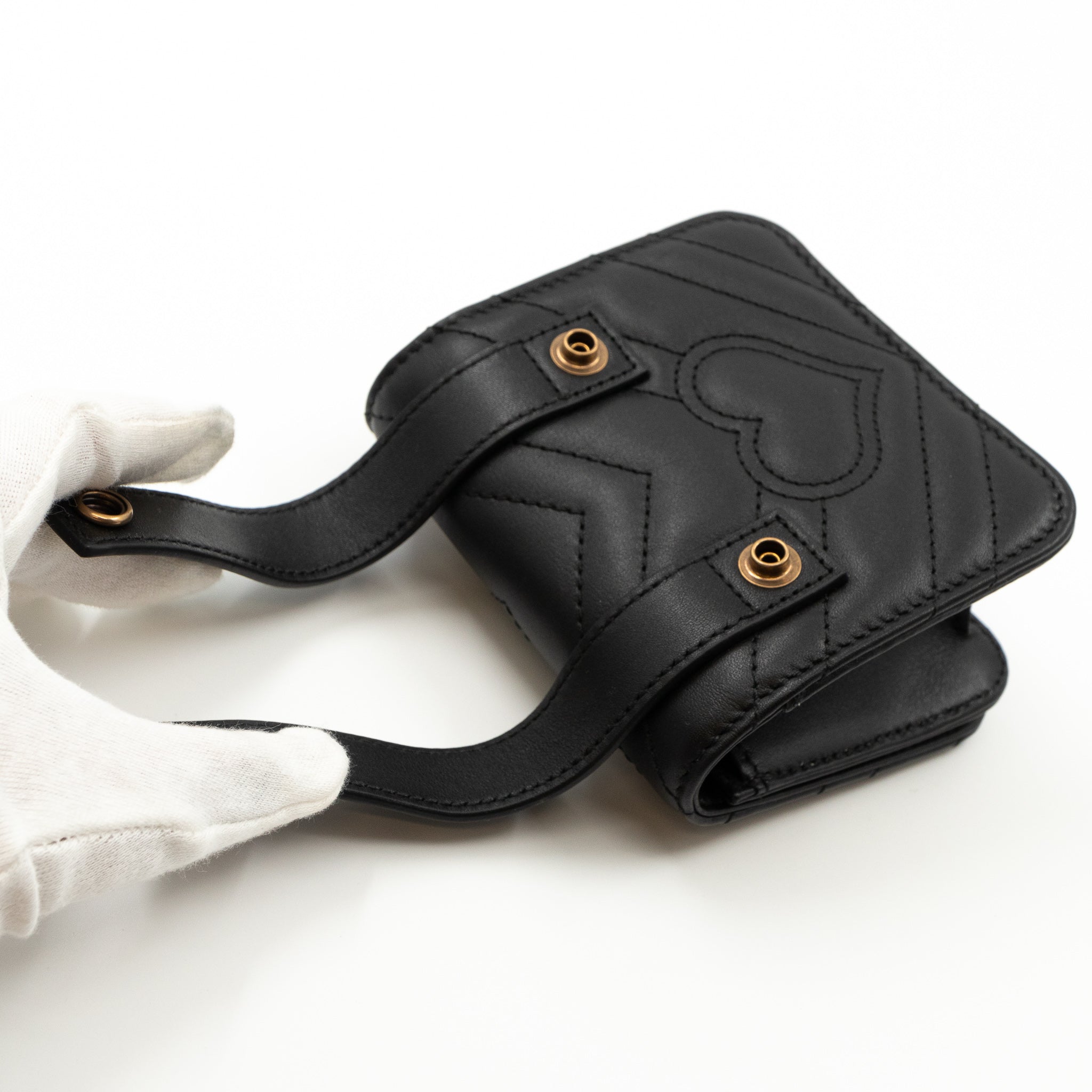 GG Marmont Belt Pouch Animal Studs