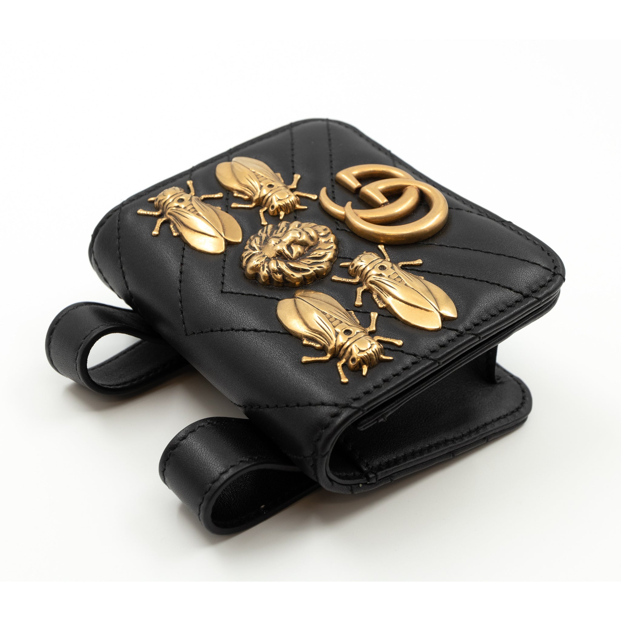 GG Marmont Belt Pouch Animal Studs