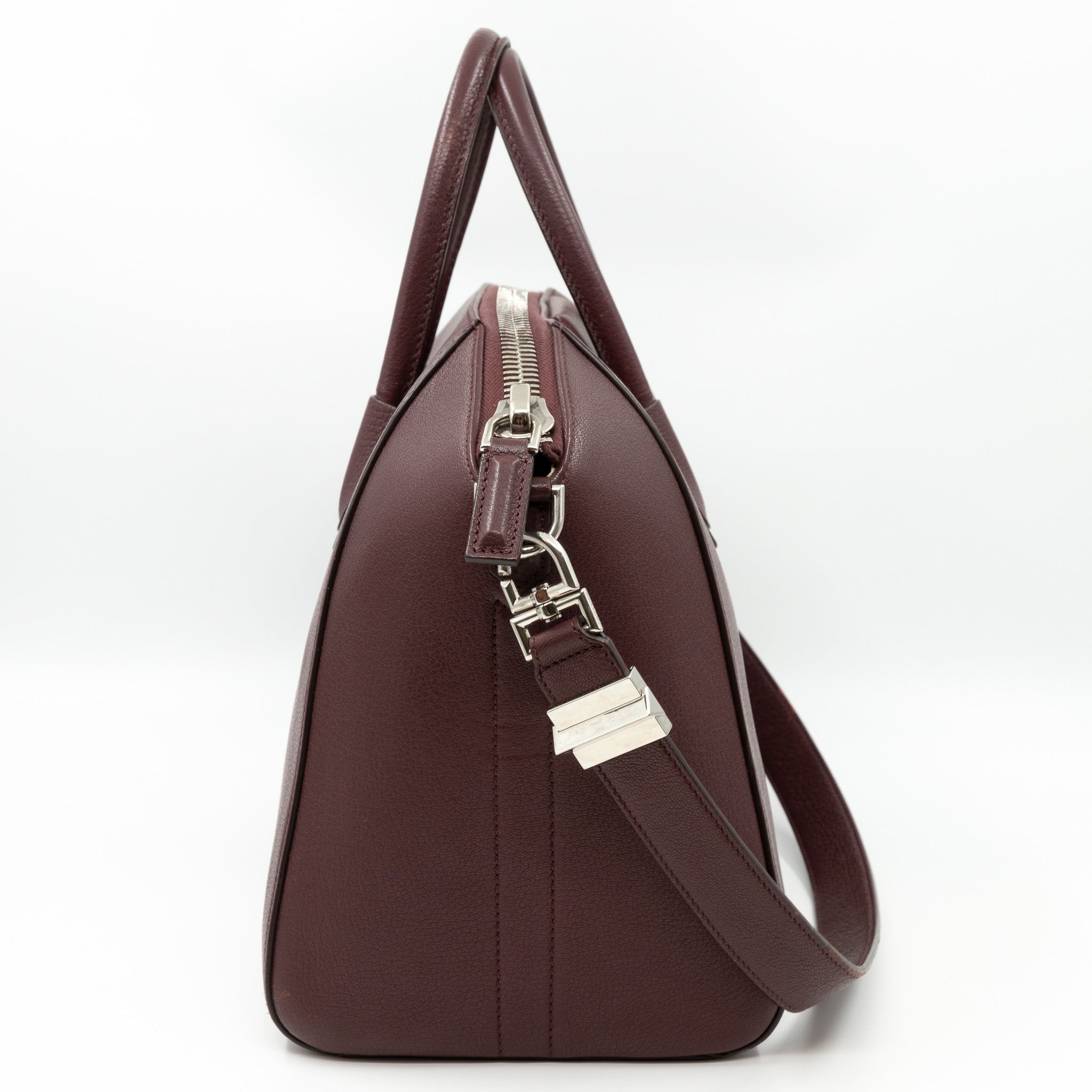 Antigona Medium Burgundy Leather