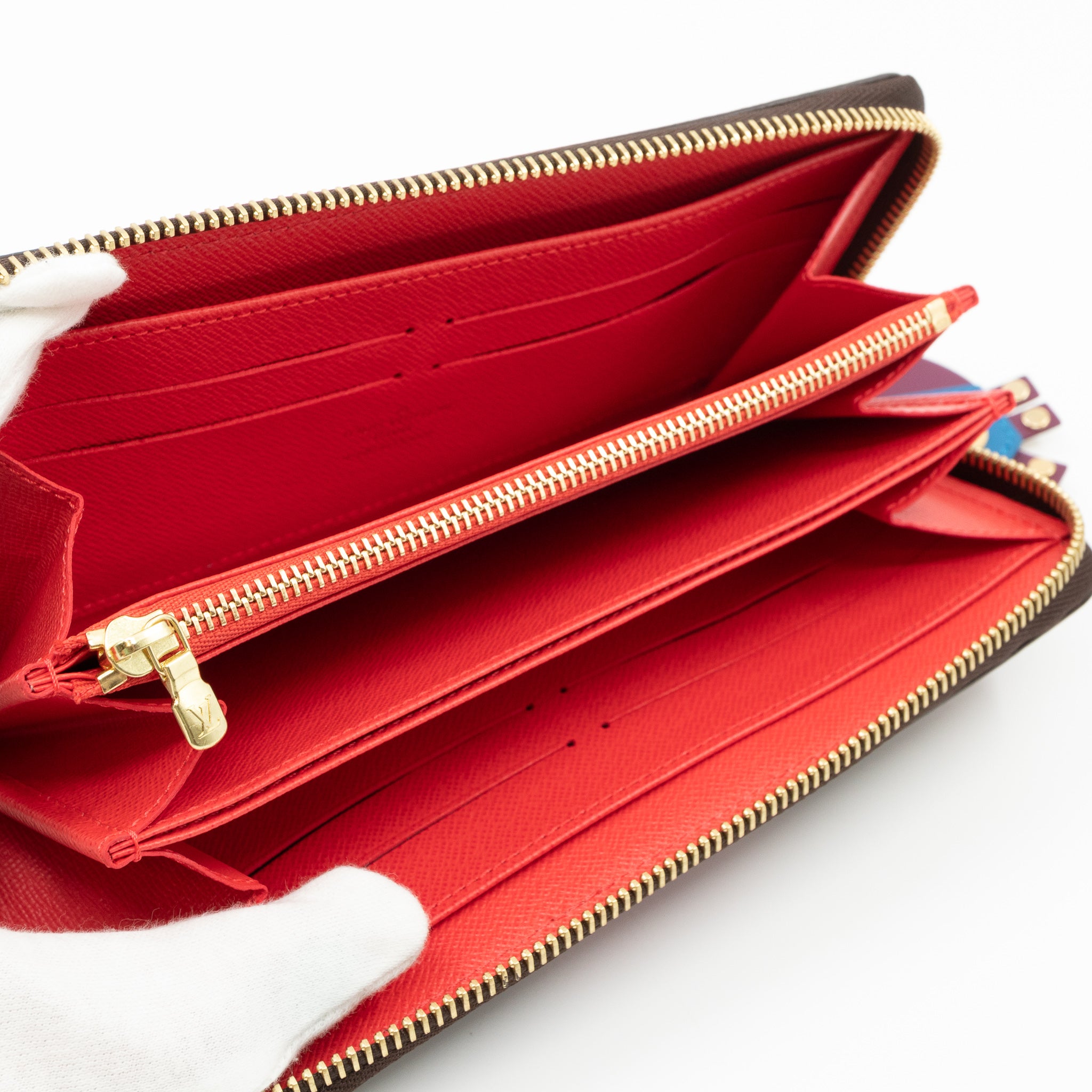 Zippy Wallet Flamingo Monogram Totem