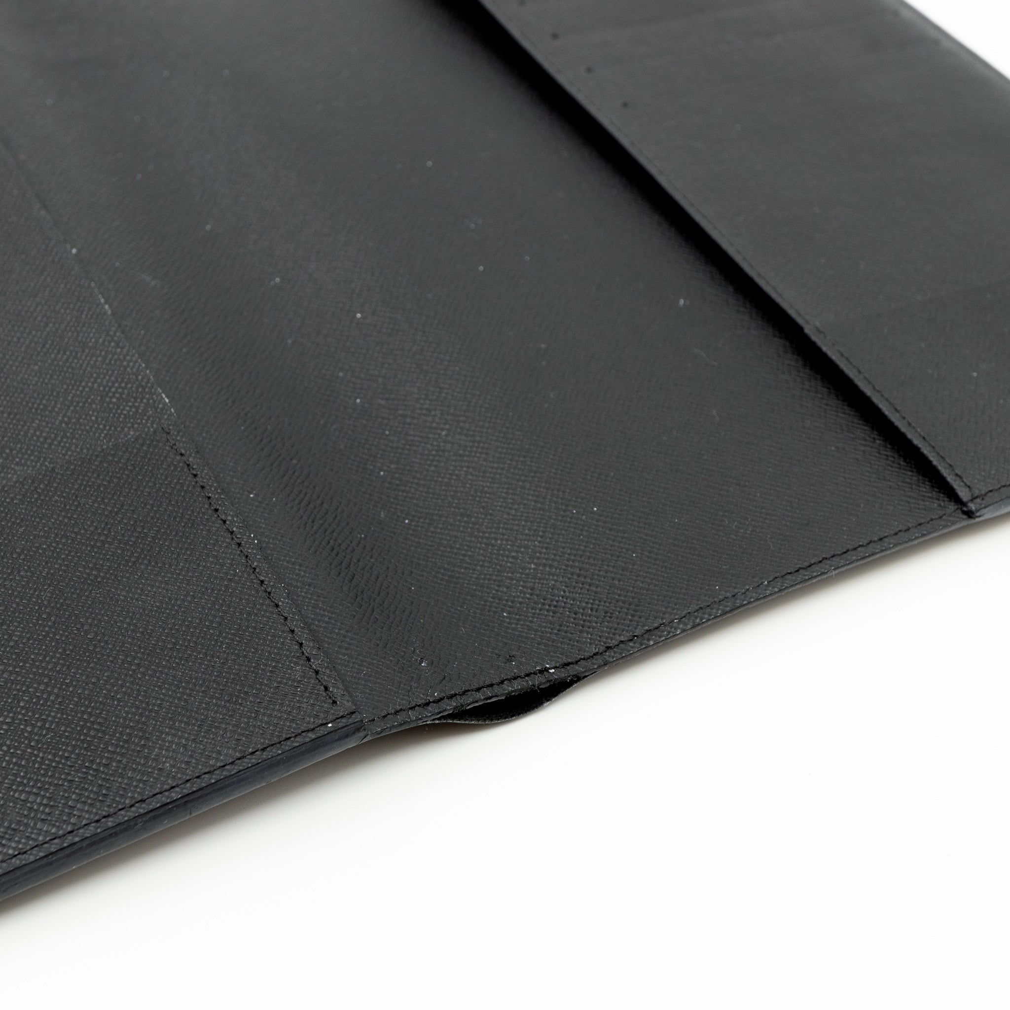 Desk Agenda Cover Damier Graphite