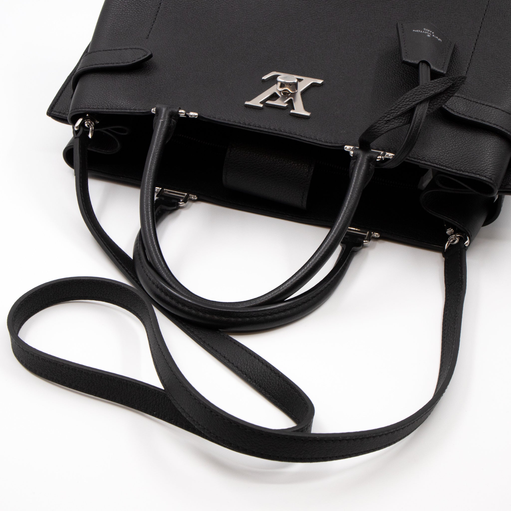 Lockme Day Black Leather