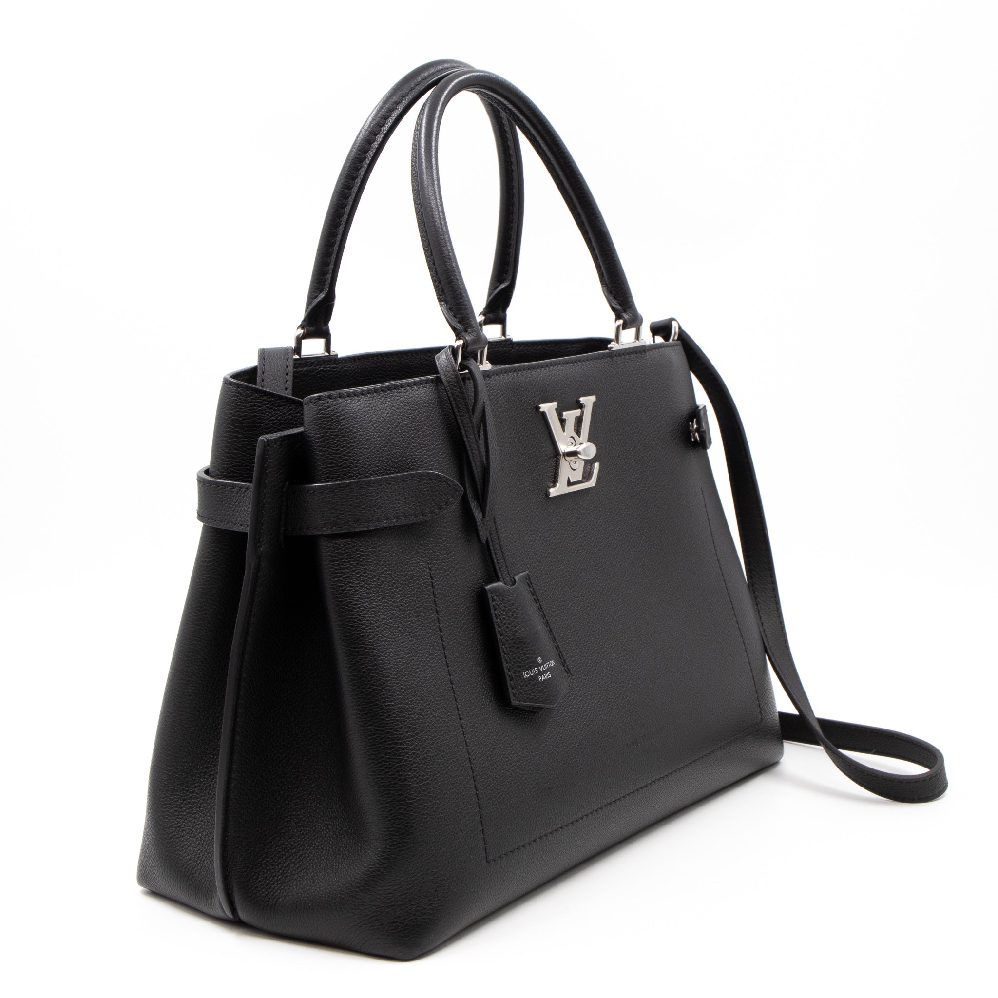 Lockme Day Black Leather