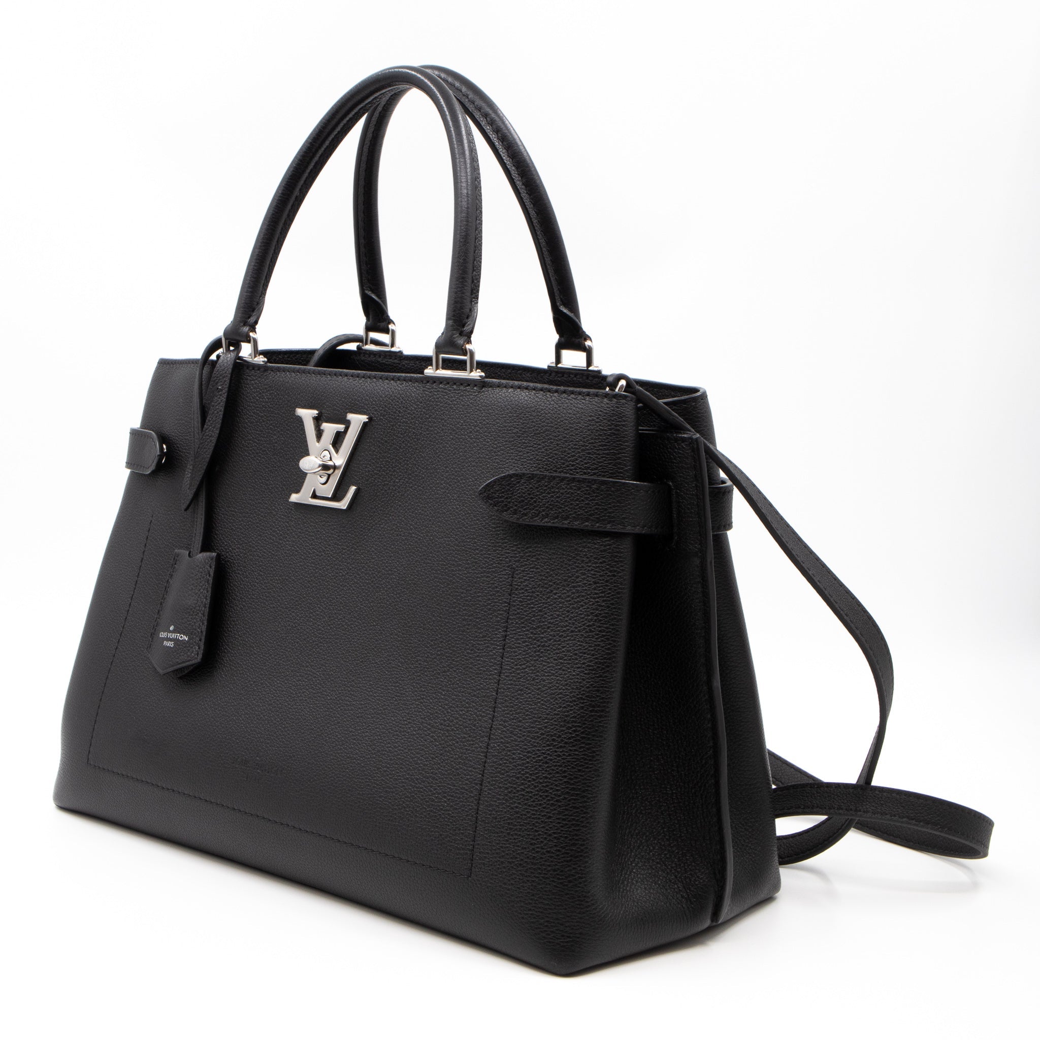 Lockme Day Black Leather