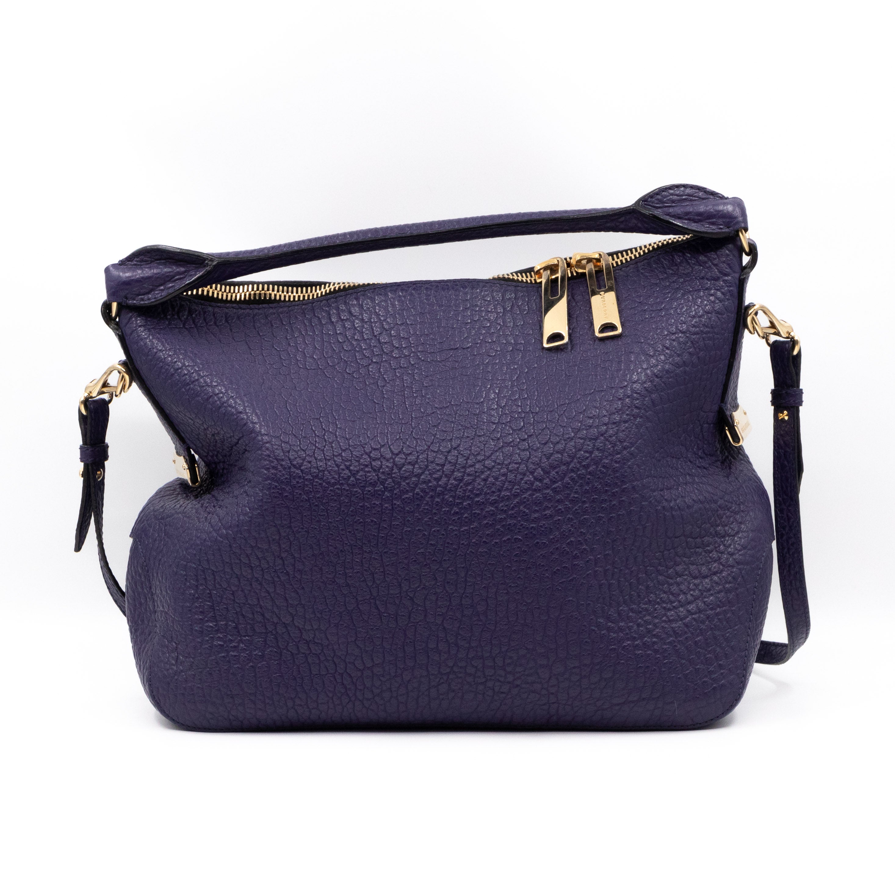 Ledbury Convertible Hobo Small Blue Leather