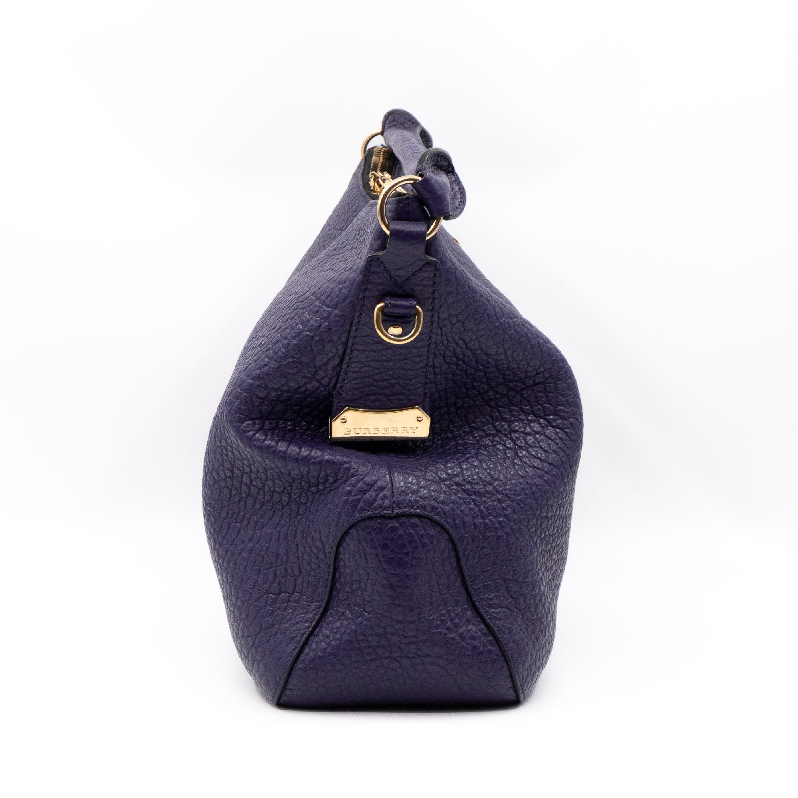 Ledbury Convertible Hobo Small Blue Leather